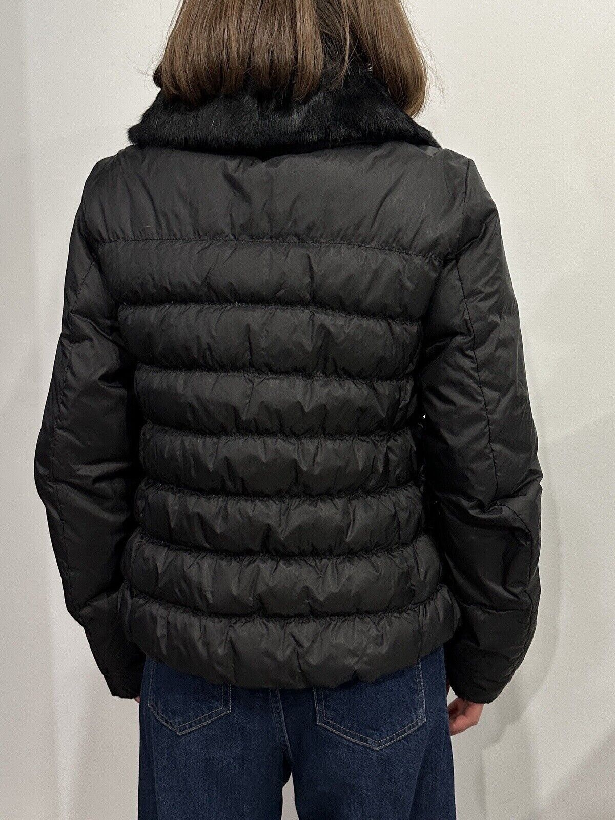 John Galliano John Galliano Down Women Puffer Jacket With Fur Black Size M / US 6-8 / IT 42-44 - 3 Thumbnail