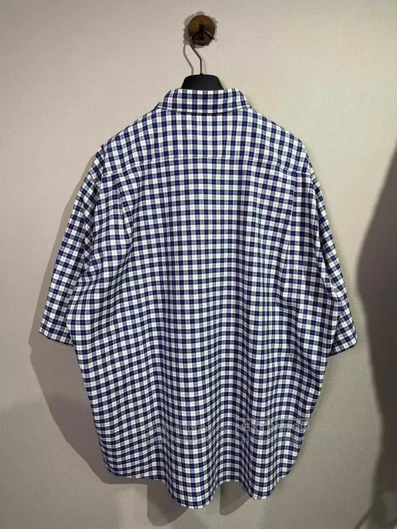 Acne Studios Acne Studios Blue and White Plaid Shirt Size US L / EU 52-54 / 3 - 2 Thumbnail