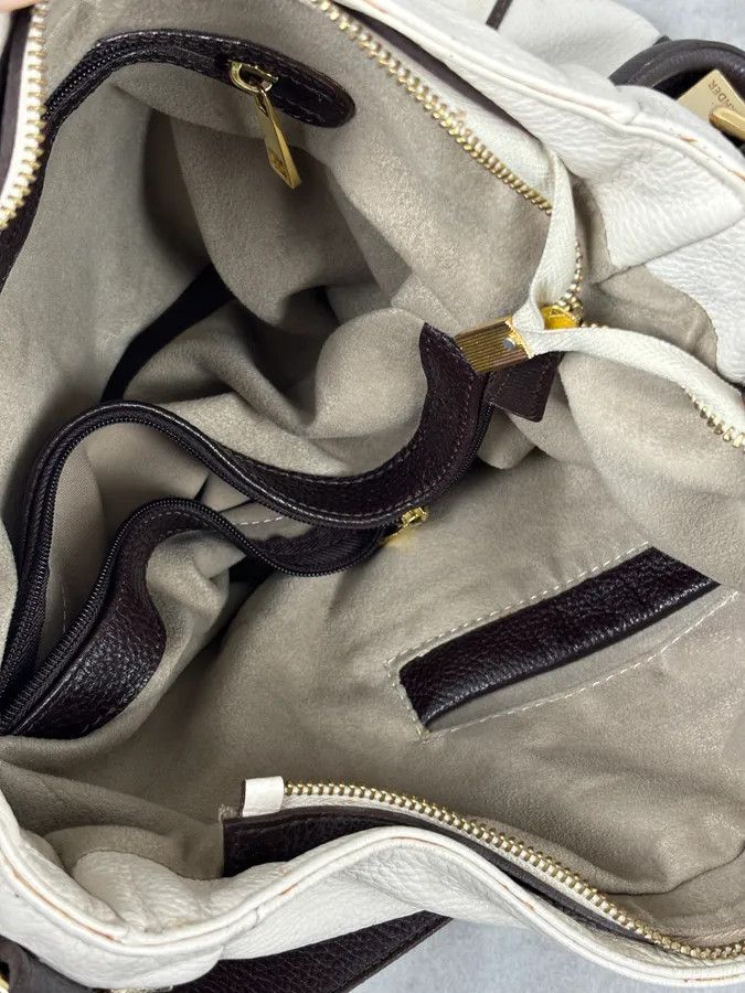 Jil Sander Jil Sander Creamy White Leather Handle Bag Size ONE SIZE - 8 Thumbnail