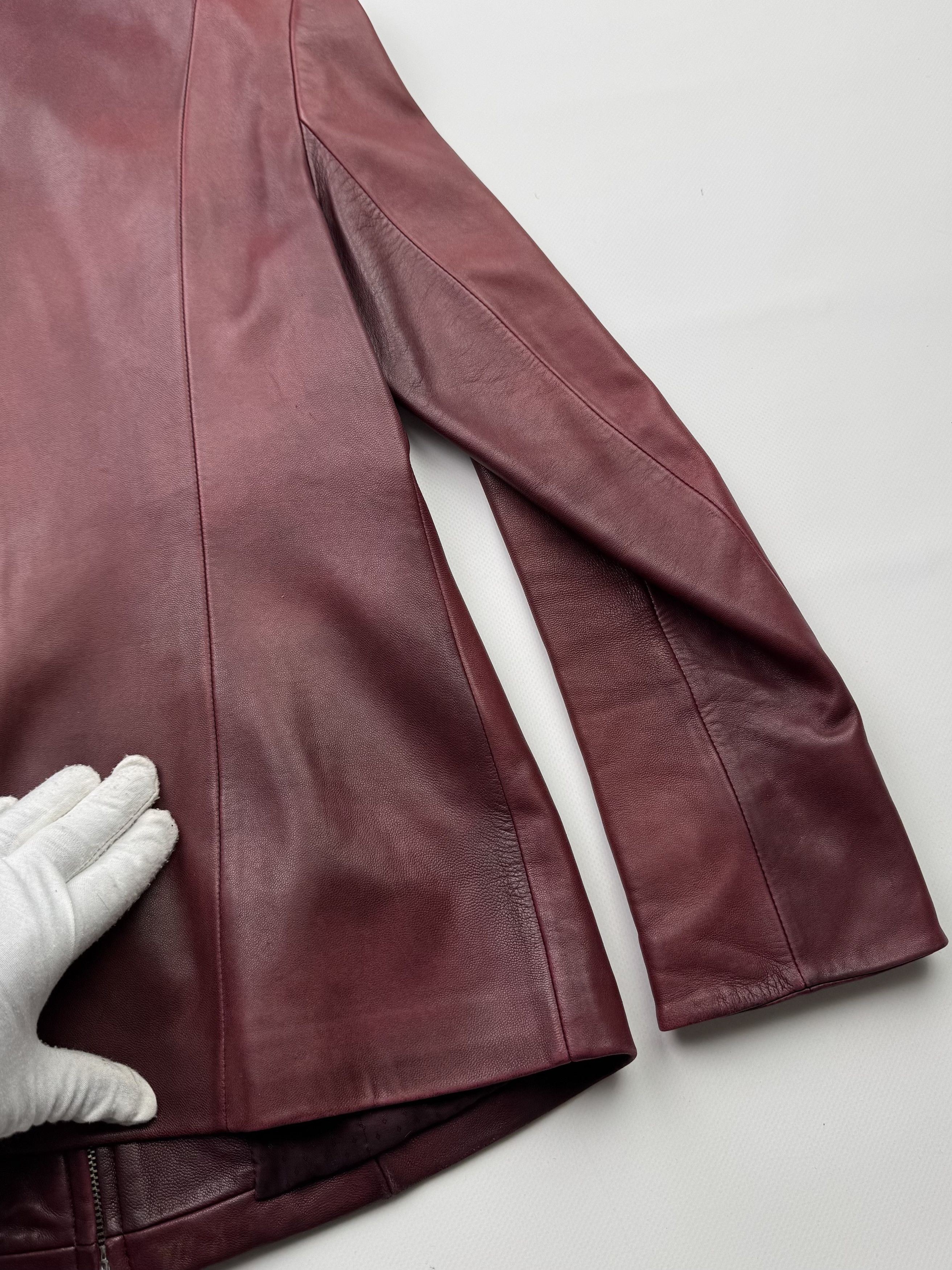 Japanese Brand Vintage Leather Jacket B574(V194) Size M / US 6-8 / IT 42-44 - 16 Thumbnail