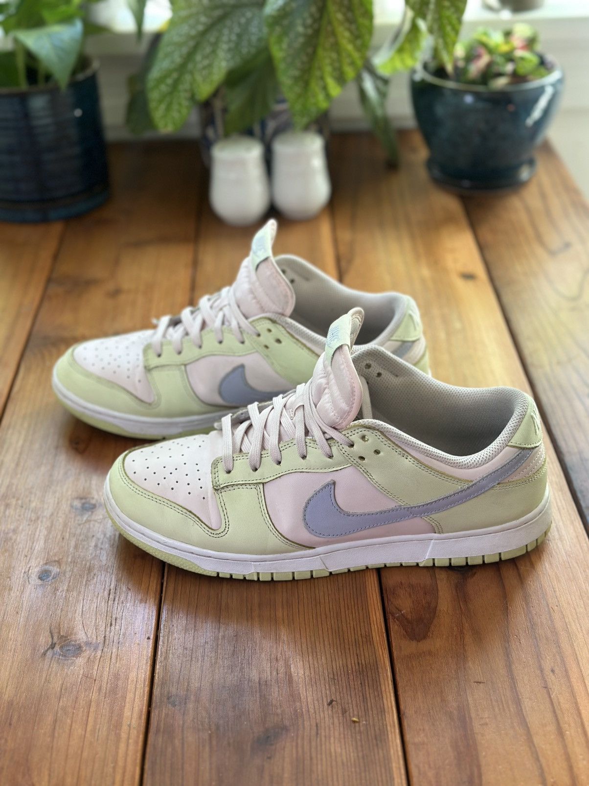 Nike Nike Dunk Low - Lime Ice Pastels Size US 11.5 / IT 41.5 - 3 Thumbnail