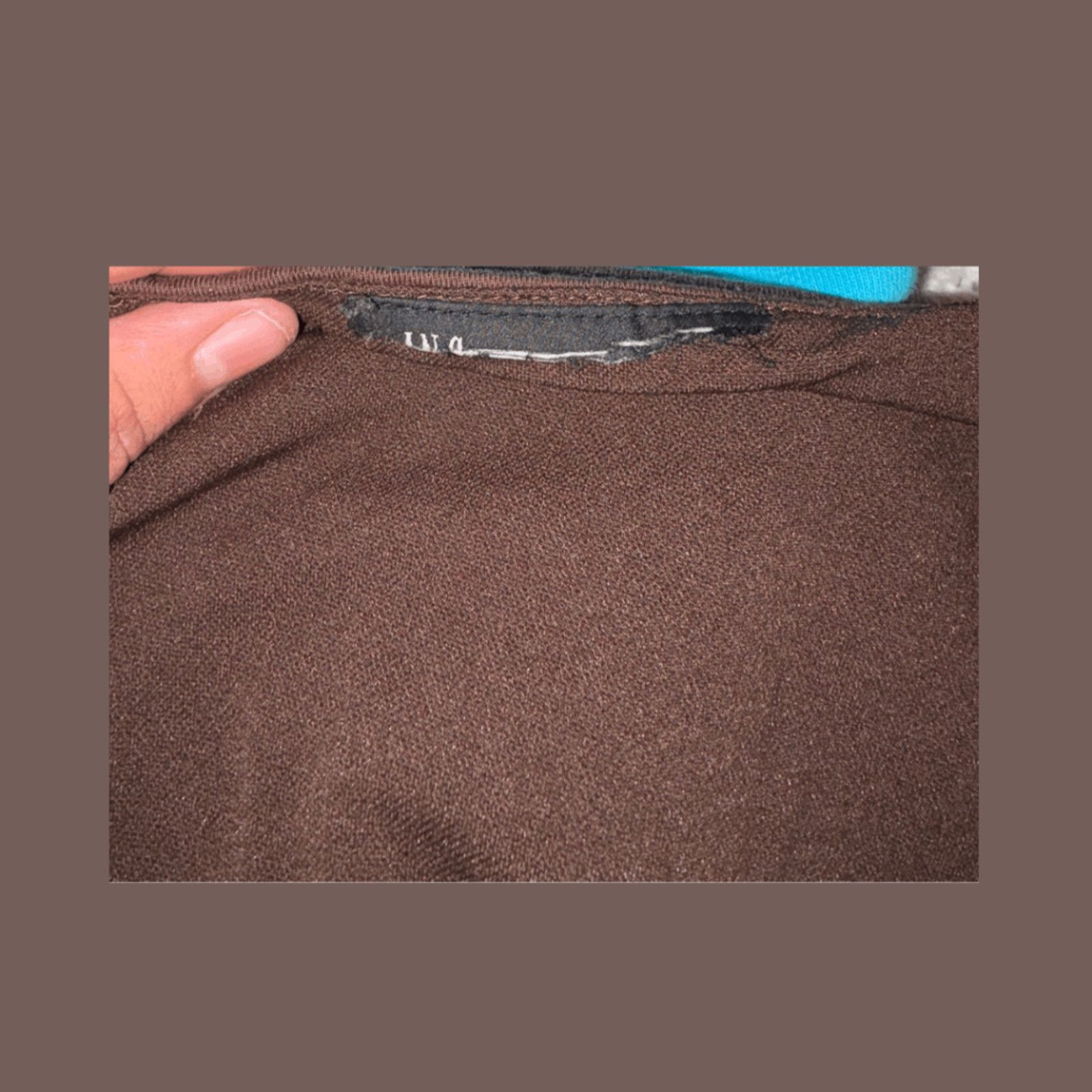 Macys VTG Boho Mini | INC Brown Gold Embroidery | Y2K Style Size M / US 6-8 / IT 42-44 - 4 Thumbnail