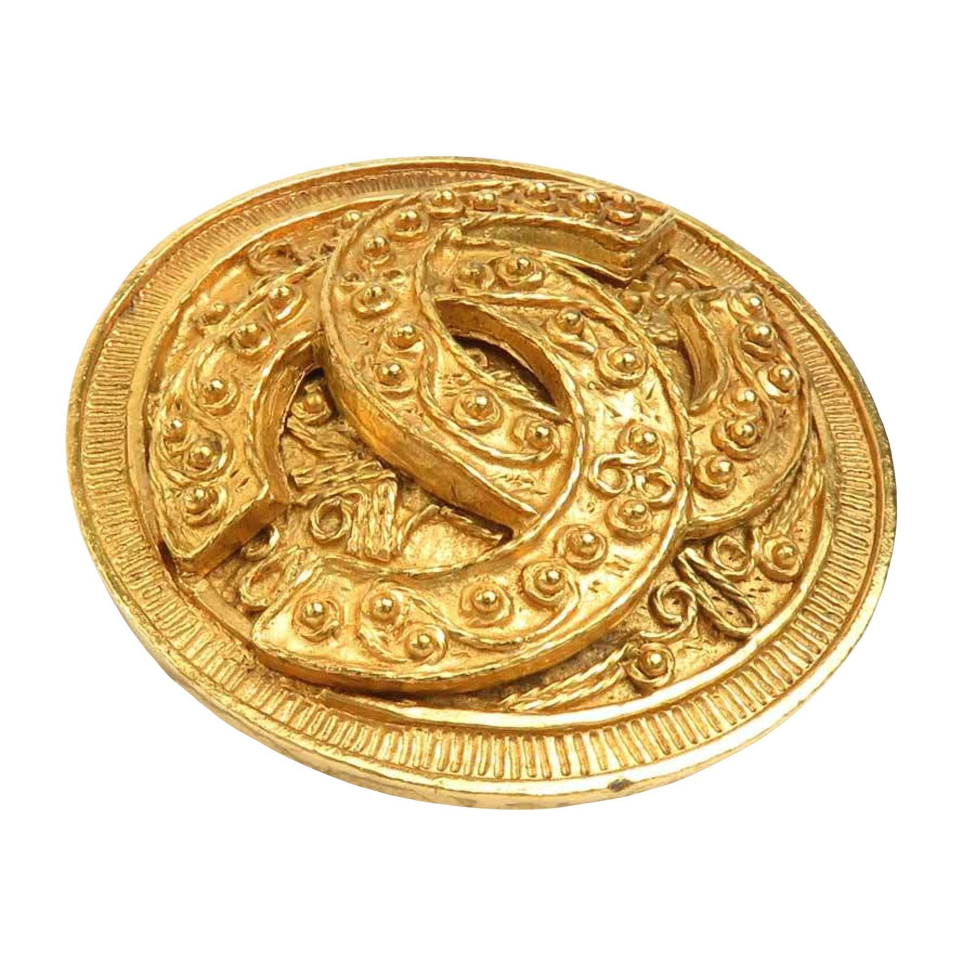 Chanel Chanel Coco Mark brooch Size ONE SIZE - 1 Thumbnail