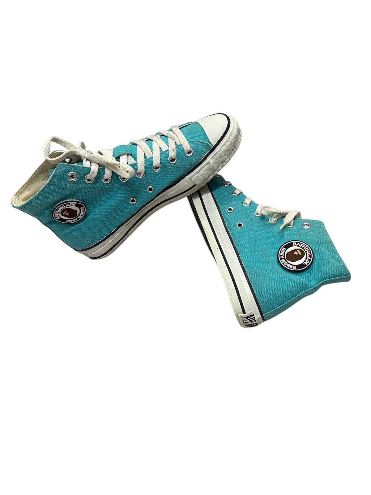Bape × Nigo A Bathing Ape Sta Hight Cut Sneakers Size US 7 / EU 40 - 2 Thumbnail