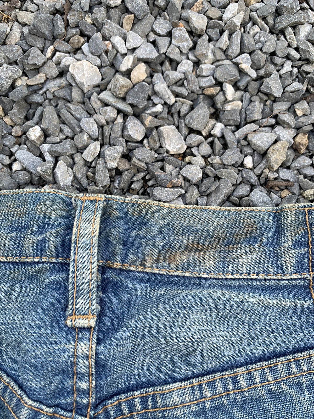 Japanese Brand VINTAGE URBAN RESEARCH SELVEDGE RUSTY JAPANESE DISTRESSED Size US 31 - 20 Thumbnail