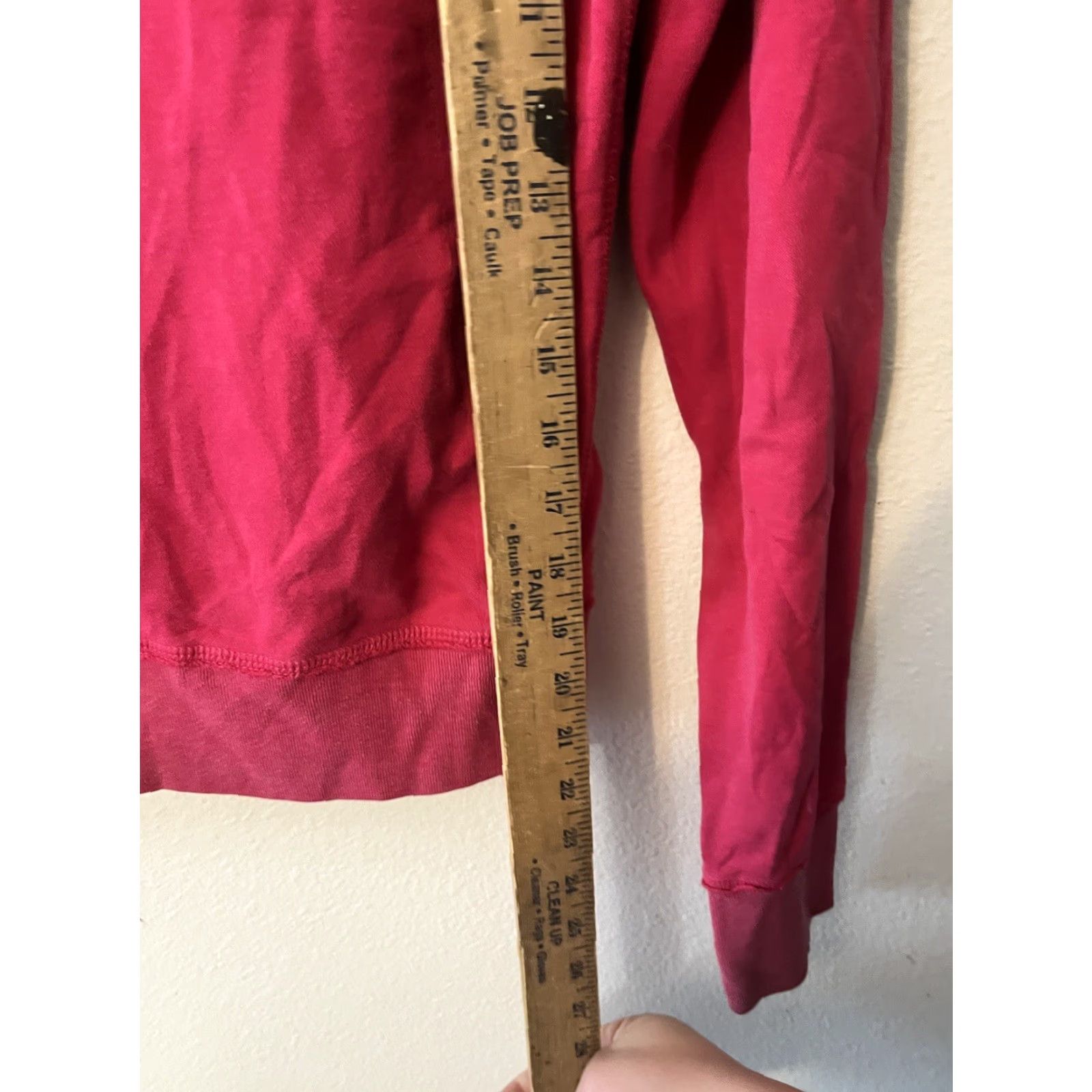 Vintage Aéropostale Hoodie Women Size M Full Zip Pink Long Sleeve Knit Logo Zipper - Casual Activewear Size M / US 6-8 / IT 42-44 - 4 Thumbnail