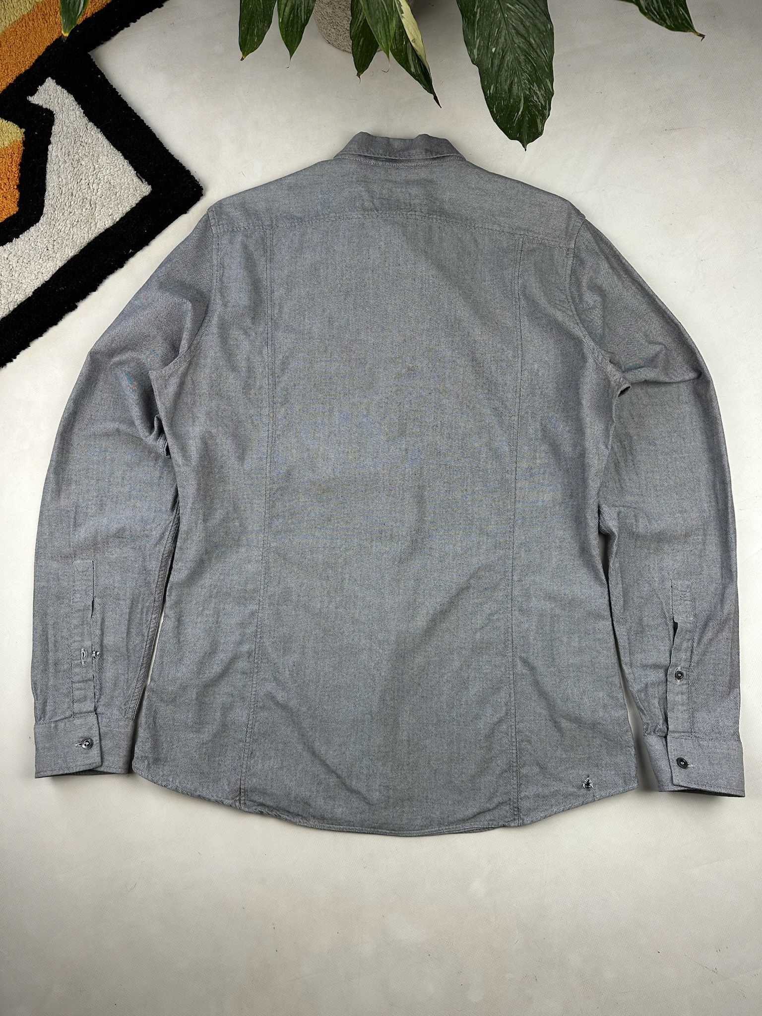 Gucci Silver Gucci shirt irredescent Size US M / EU 48-50 / 2 - 11 Thumbnail
