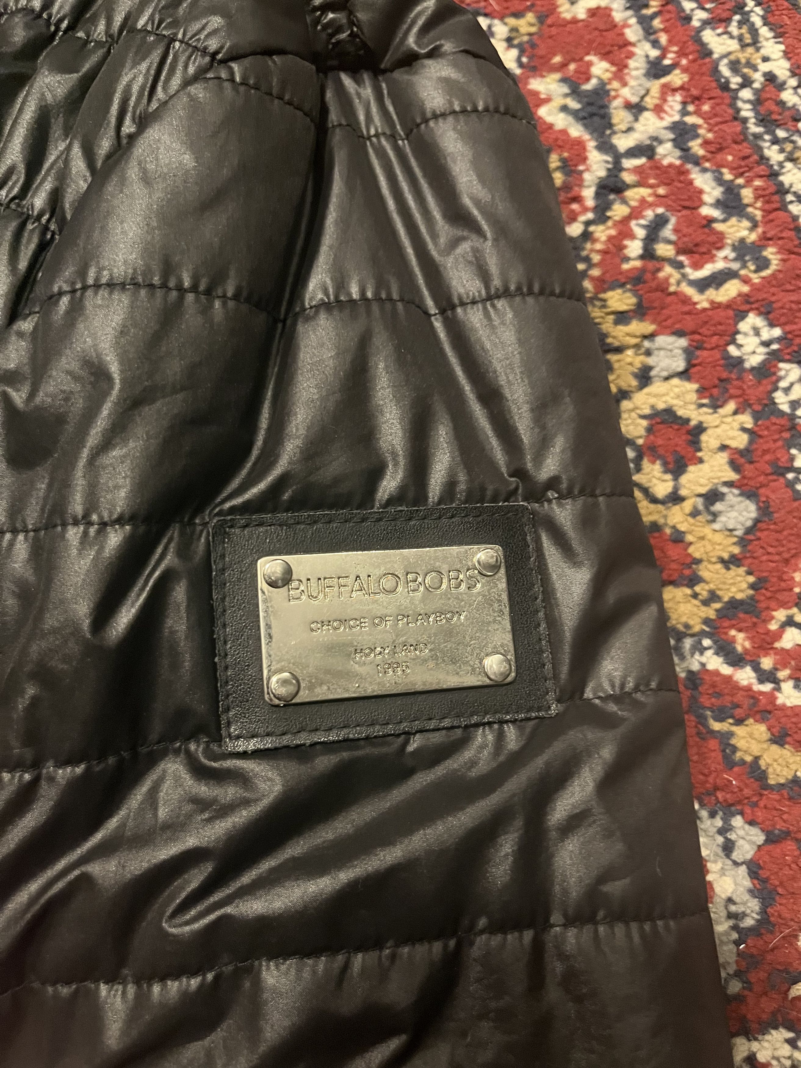 BUFFALO BOBS Quilted Puffer Jacket with Detachable Fur Collar Size US M / EU 48-50 / 2 - 2 Thumbnail
