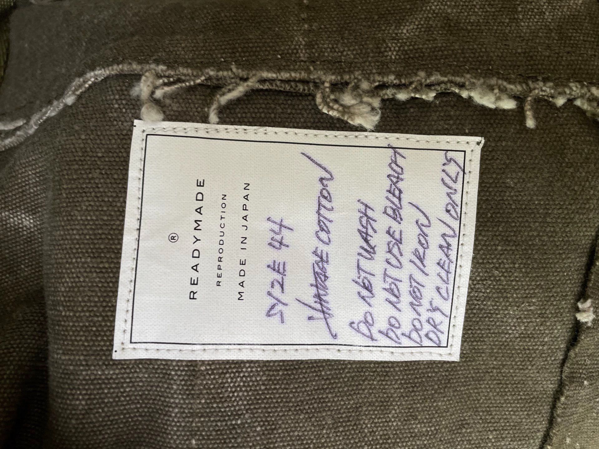 READYMADE ReadyMade M65 Field Jacket Vintage Military 44 NWT Size US S / EU 44-46 / 1 - 4 Thumbnail