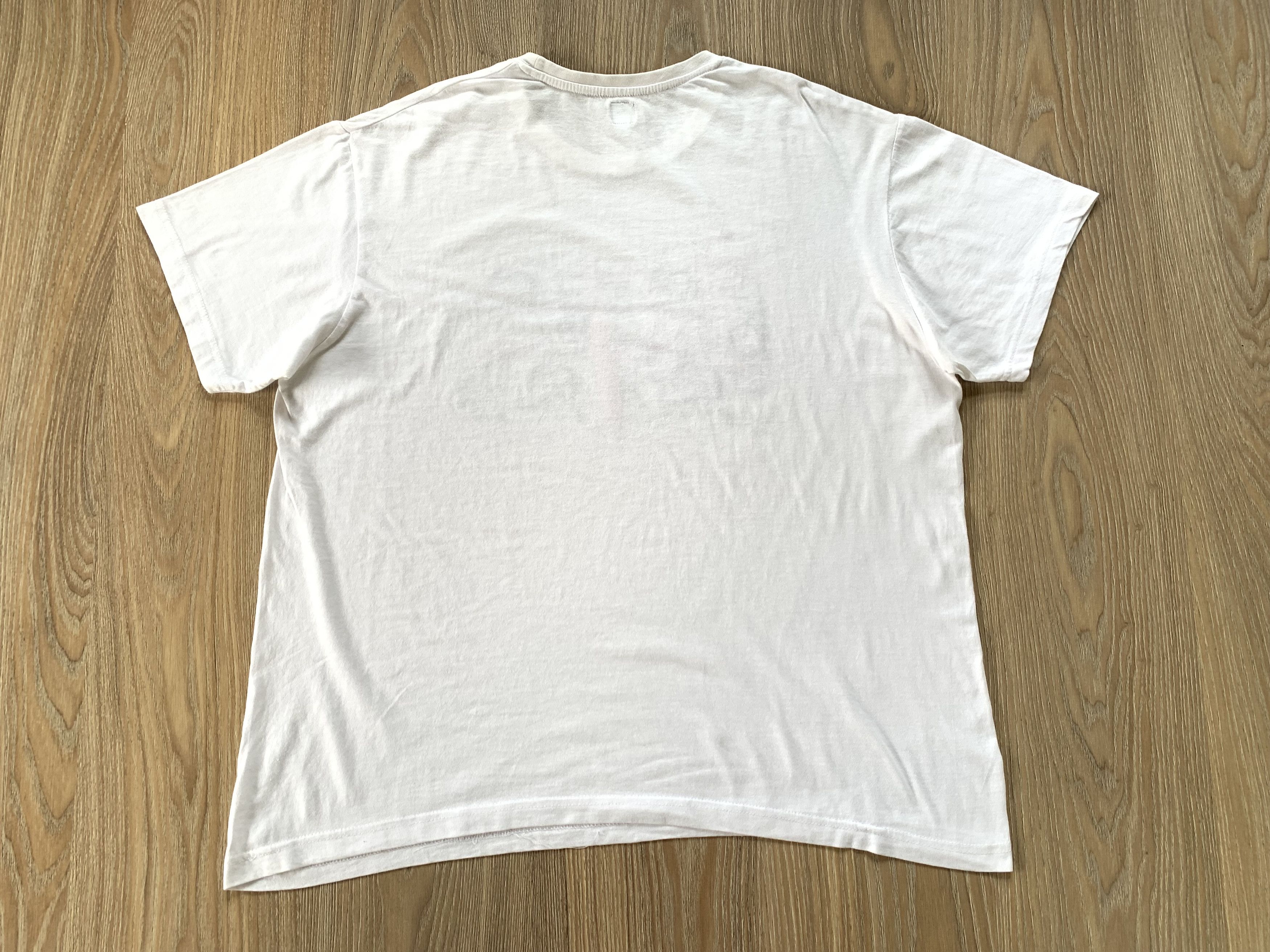 Other No Marca White Cotton Printed T Shirt Size US XL / EU 56 / 4 - 3 Thumbnail