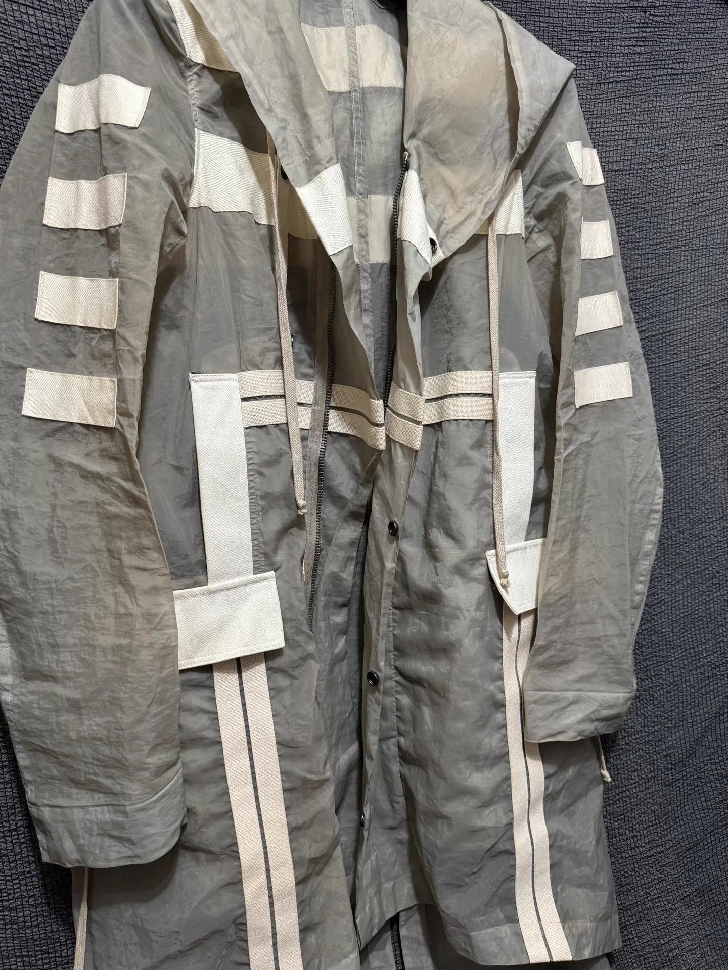 Rick Owens Rick Owens 13SS runway web belt fishtail coat Size US S / EU 44-46 / 1 - 3 Thumbnail