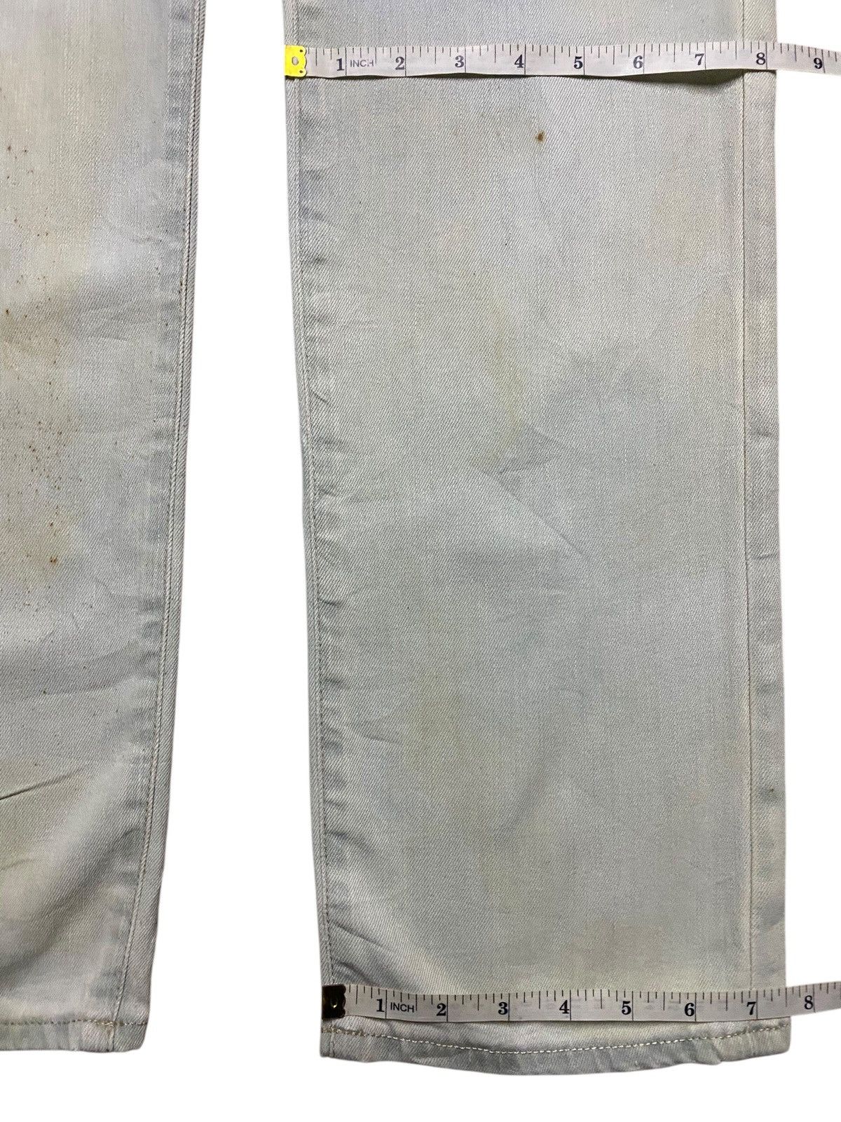 Gap Vintage Gap Denim 1969 Rusty Distressed Slim Soft Jeans Size US 32 / EU 48 - 13 Thumbnail