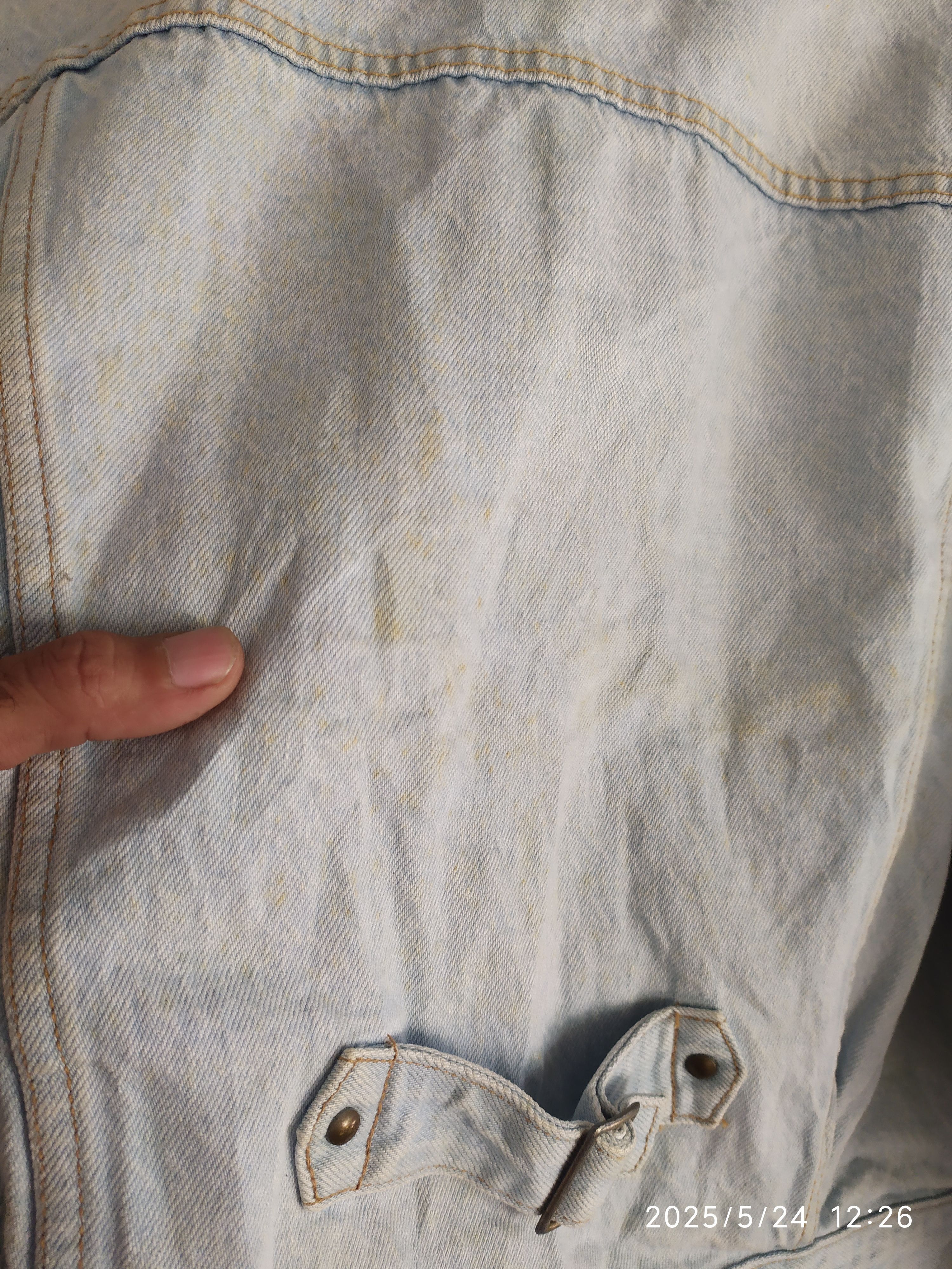 Big John × Vintage Vtg BIG JOHN SPIRIT Denim Jacket Size US L / EU 52-54 / 3 - 7 Thumbnail