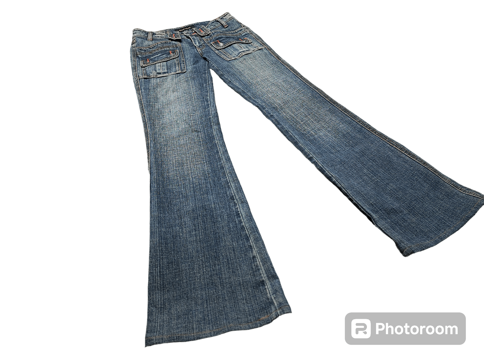 Hysteric Glamour Flare Bush Pants Jeans Camel Road Mud Rusty Bootcut Size US 27 - 4 Thumbnail