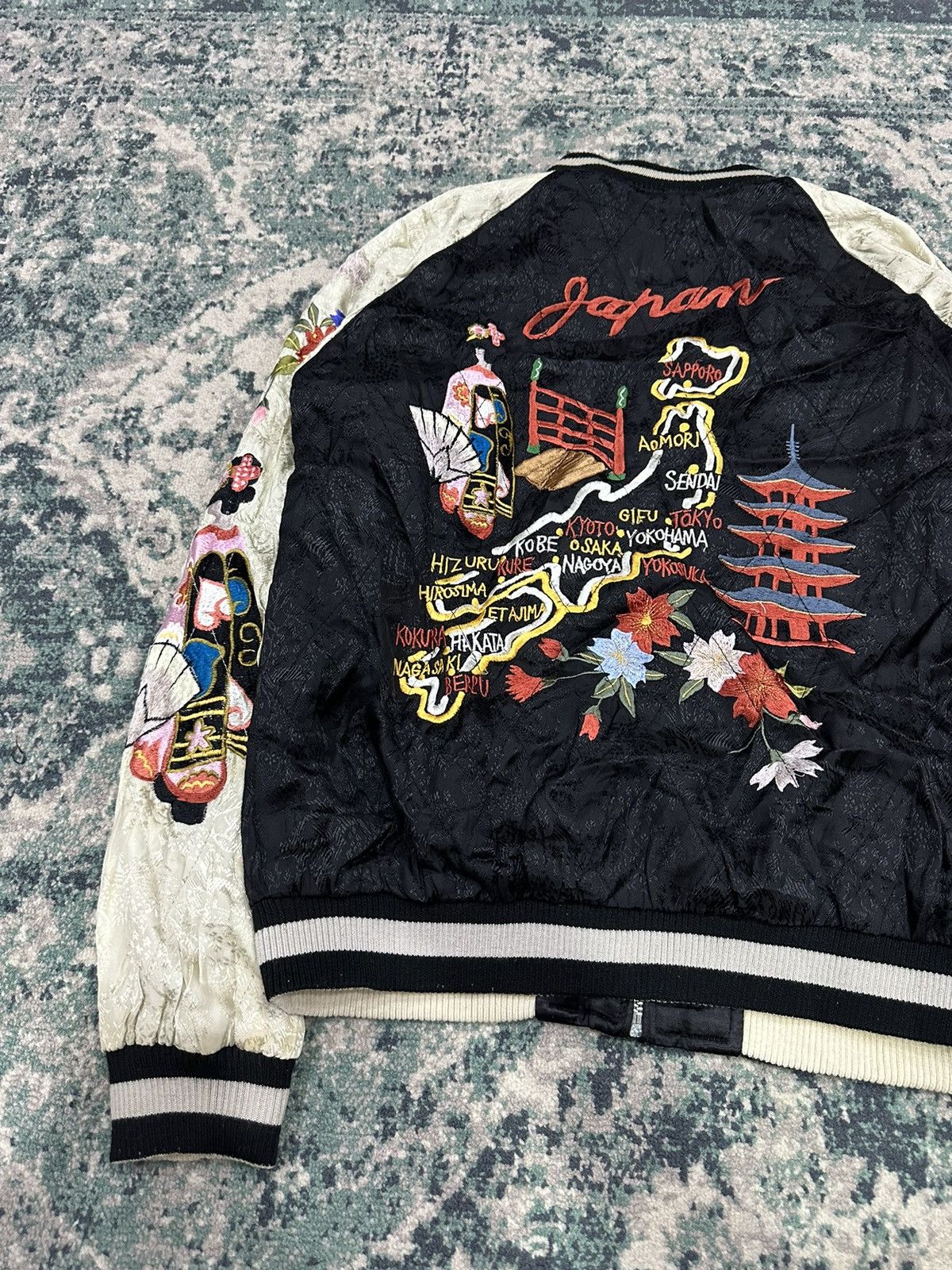Toyo Enterprises Vintage Japanese Brand Sukajan Reversible Jacket Size US M / EU 48-50 / 2 - 3 Thumbnail