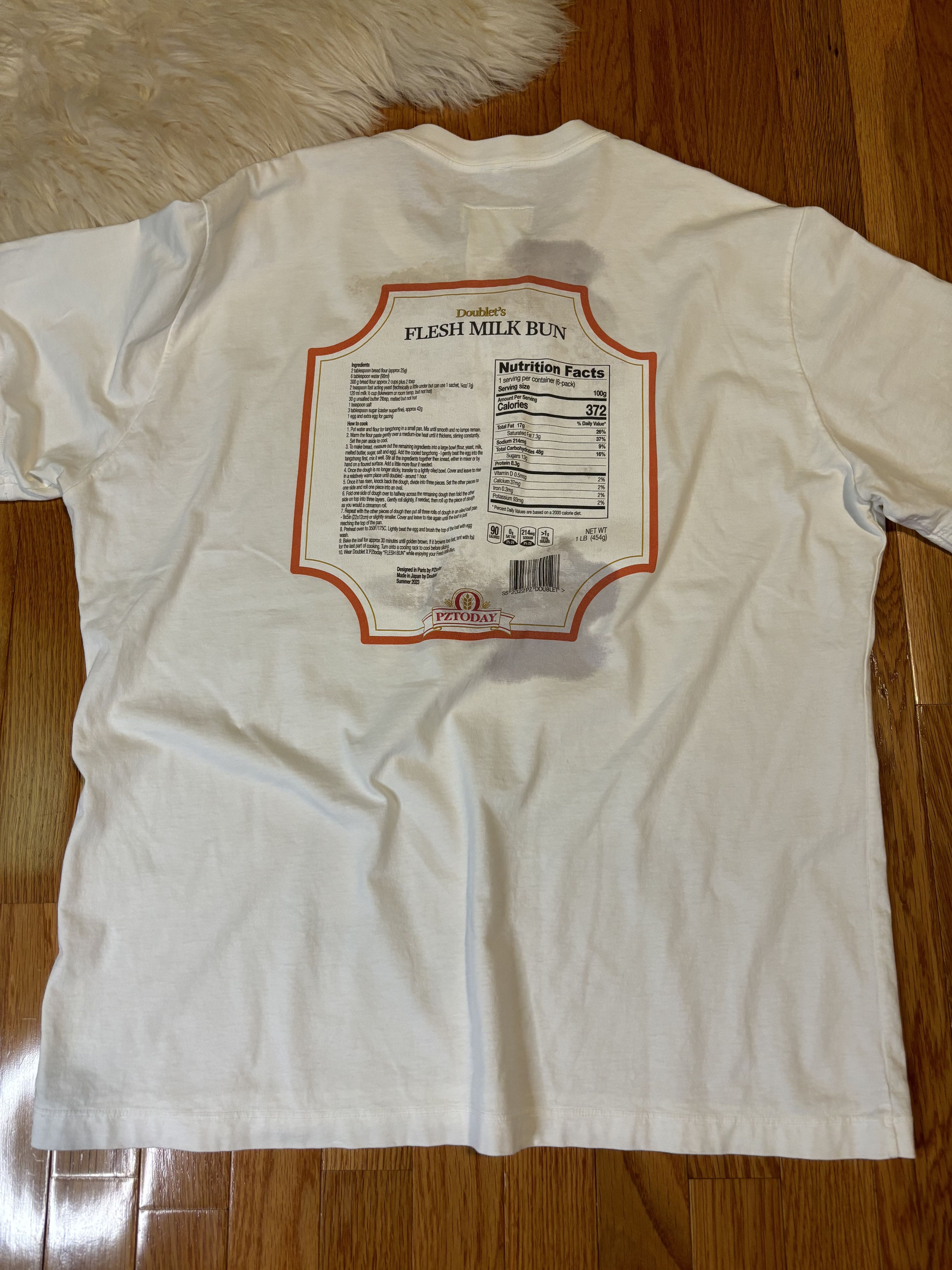 Doublet SS23 BREAD ABS T SHIRT Size US S / EU 44-46 / 1 - 3 Thumbnail
