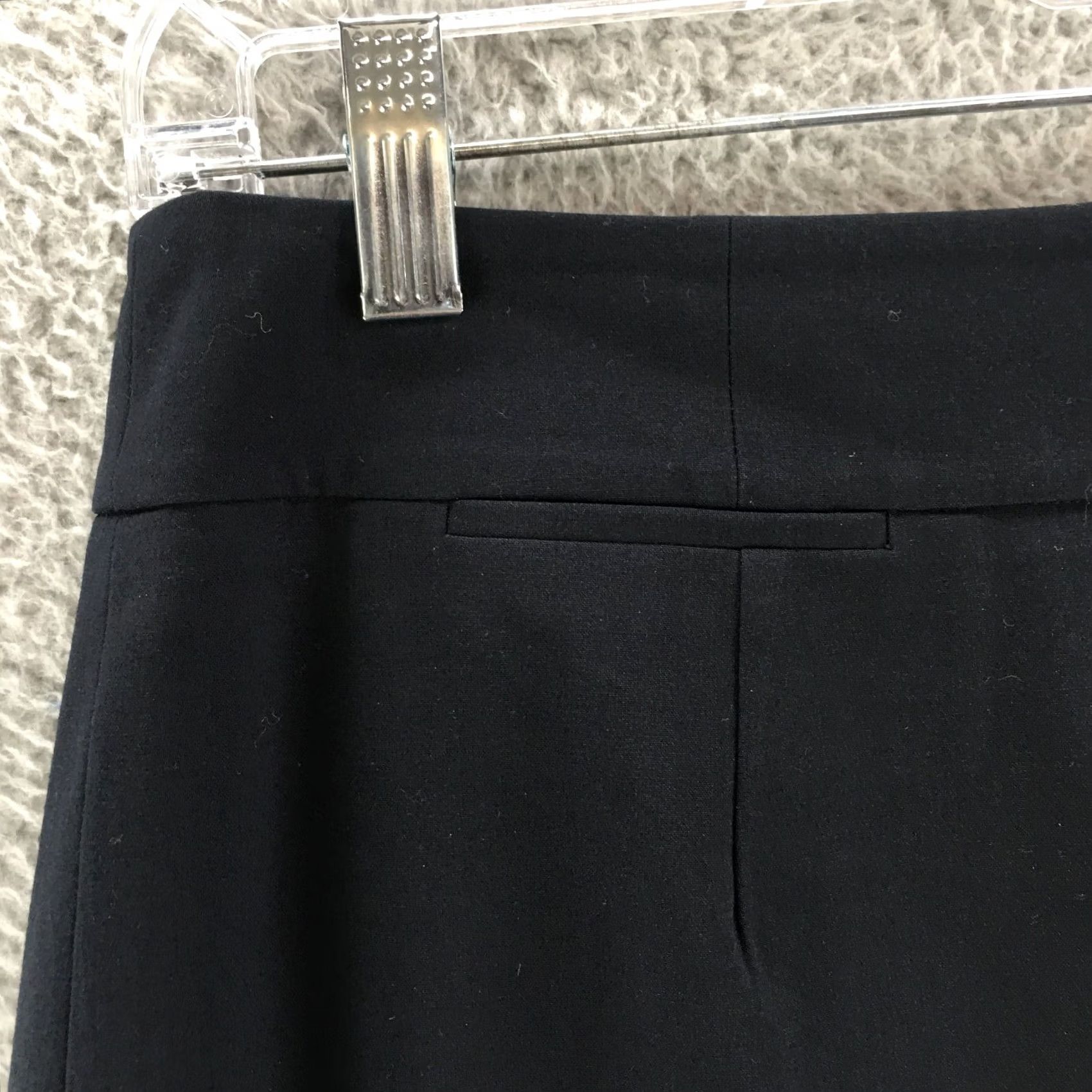 Calvin Klein Calvin Klein A-Line Skirts Womens 8 Black Pleated Front Casual Back Slit Casual Womens 8 Black Pleated Slit Back Casual Calvin Klein A-Line Skirt Size 30" / US 8 / IT 44 - 2 Thumbnail