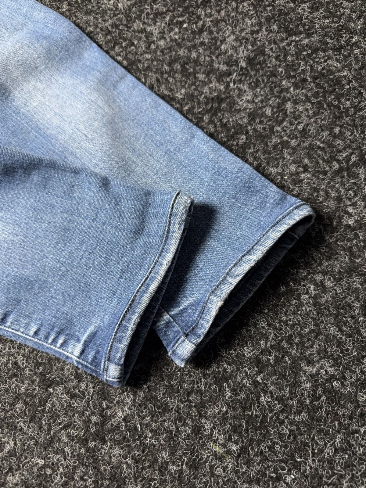 Diesel 00s Luxury Diesel Skinzee Super Skinny Jeans Y2K Low Rise Size 28" / US 6 / IT 42 - 11 Thumbnail