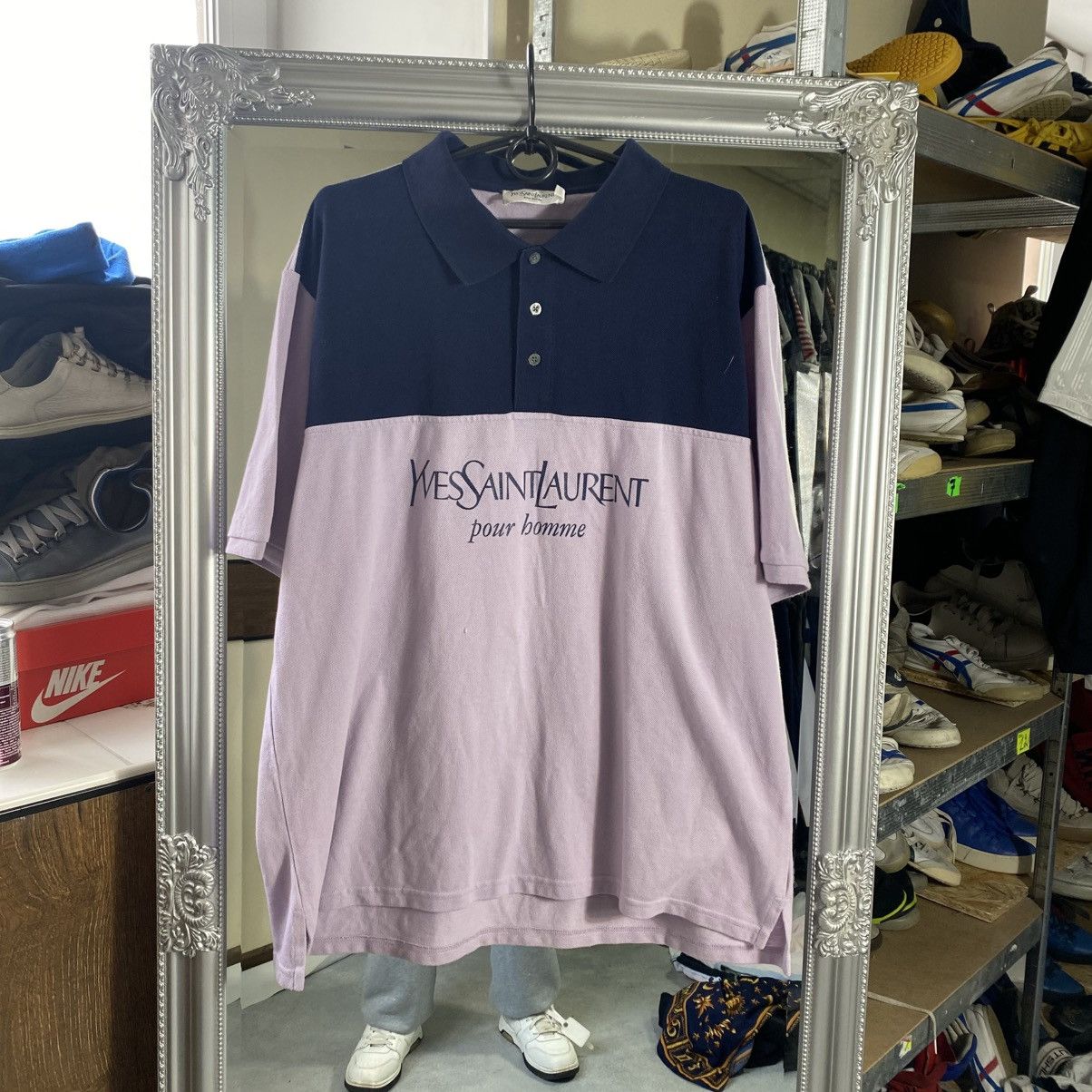 Yves Saint Laurent Vintage YSL Polo Size US XXL / EU 58 / 5 - 1 Thumbnail