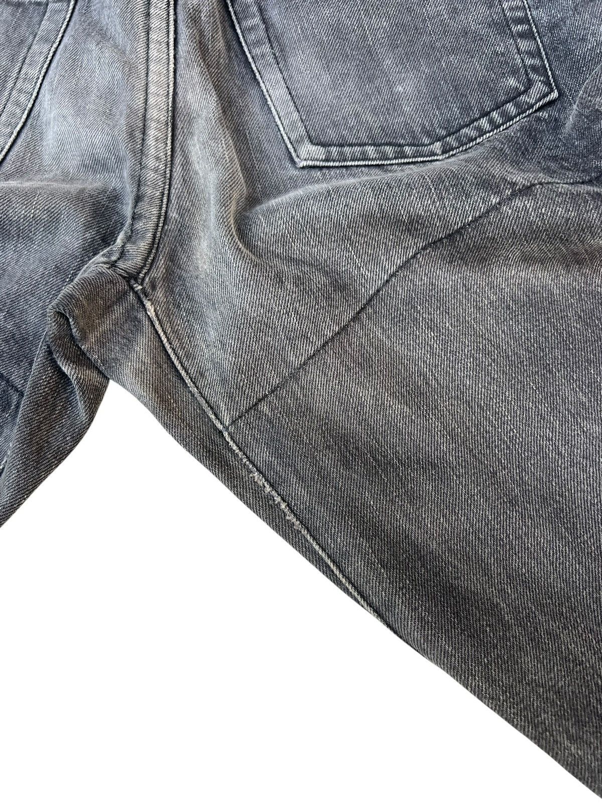 Shellac Analog Lighting Japan Fade Black Denim Selvedge Jeans Size US 31 - 21 Thumbnail