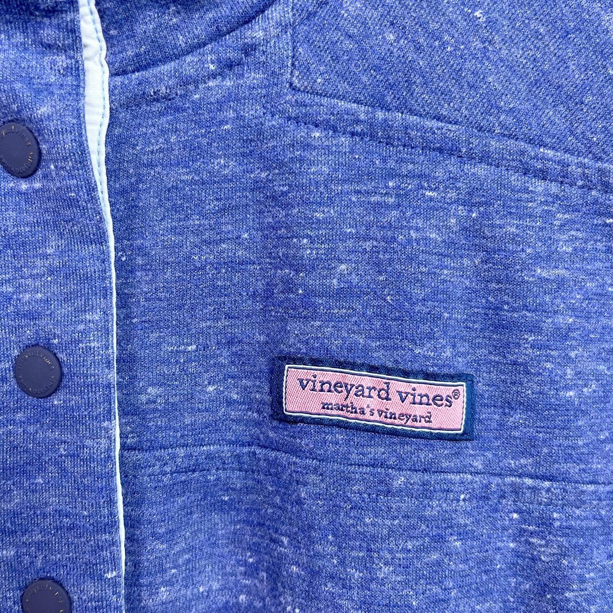 Vineyard Vines Vineyard Vines 1/4 Snap Placket Pullover Sweater Women Small Size S / US 4 / IT 40 - 3 Thumbnail