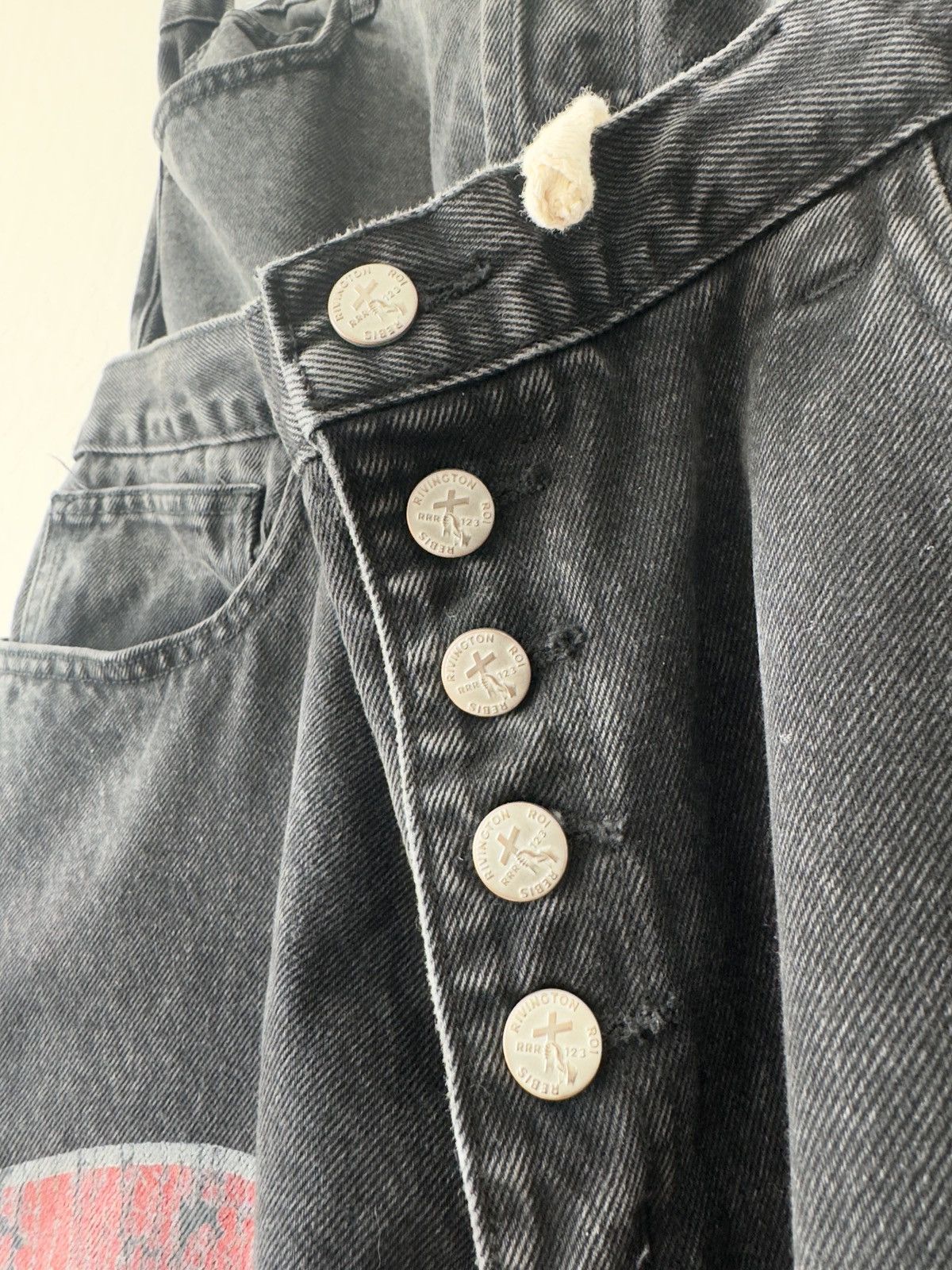 RRR-123 Rivington Roi Boi He Rose 3 Double Layer Pant Size US 36 / EU 52 - 5 Thumbnail