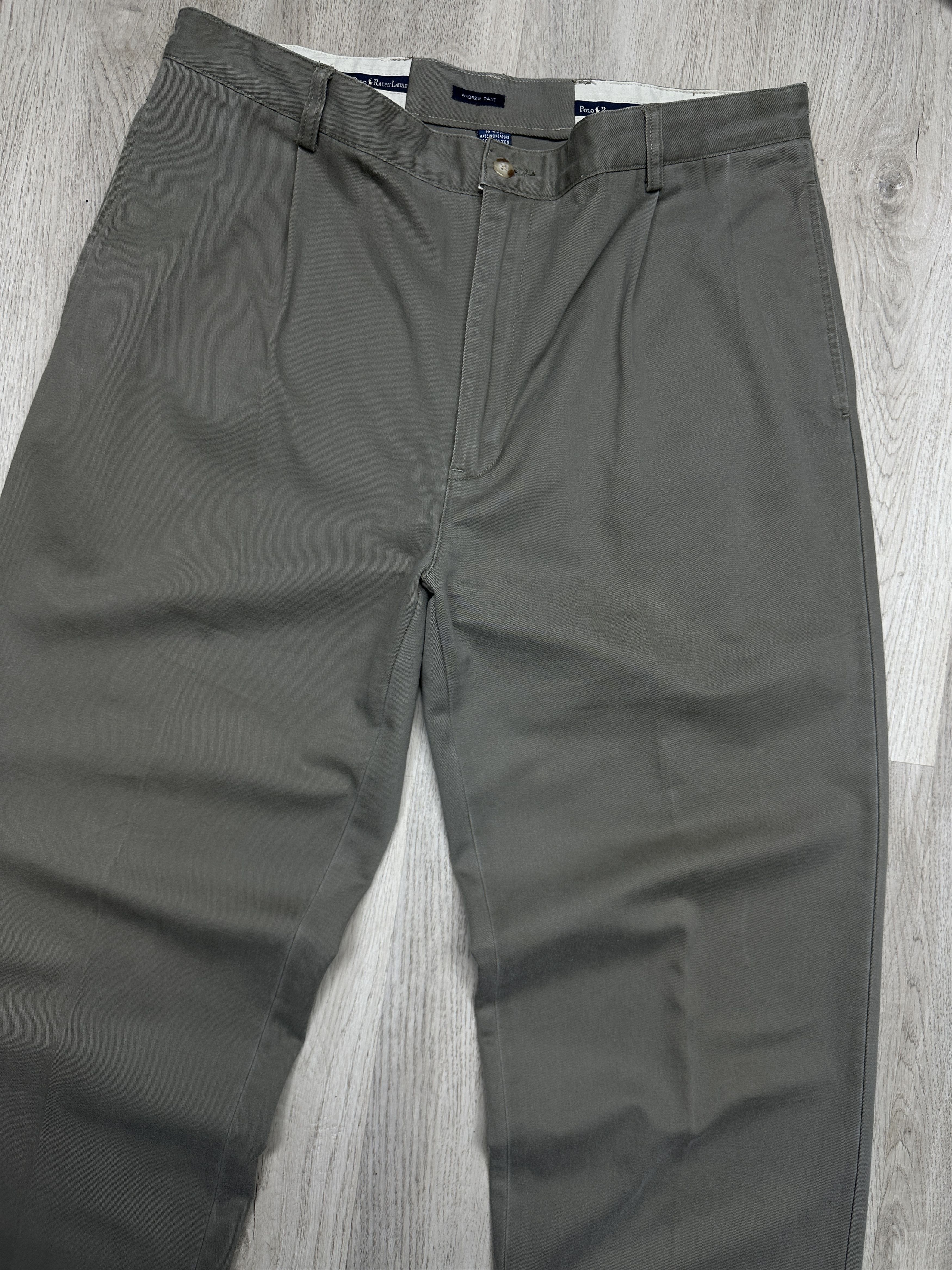 Polo Ralph Lauren Polo Ralph Lauren Andrew Vintage Mens Chino Pants Size US 36 / EU 52 - 2 Thumbnail