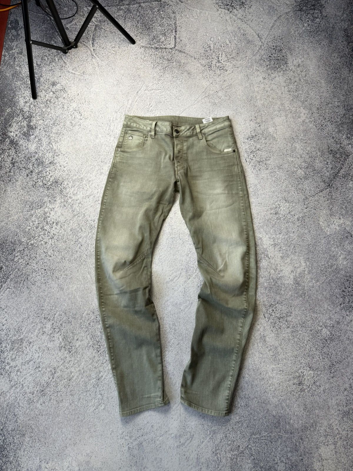G-Star Rare Vintage G-Star Raw 3D Slim Pants 90's Y2K Size US 32 / EU 48 - 1 Thumbnail
