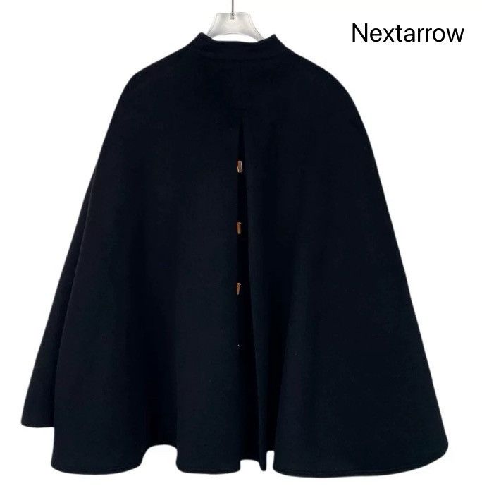 Louis Vuitton Louis Vuitton Lv black wool coat, cape jacket2412-Nextarrow Size US M / EU 48-50 / 2 - 2 Thumbnail