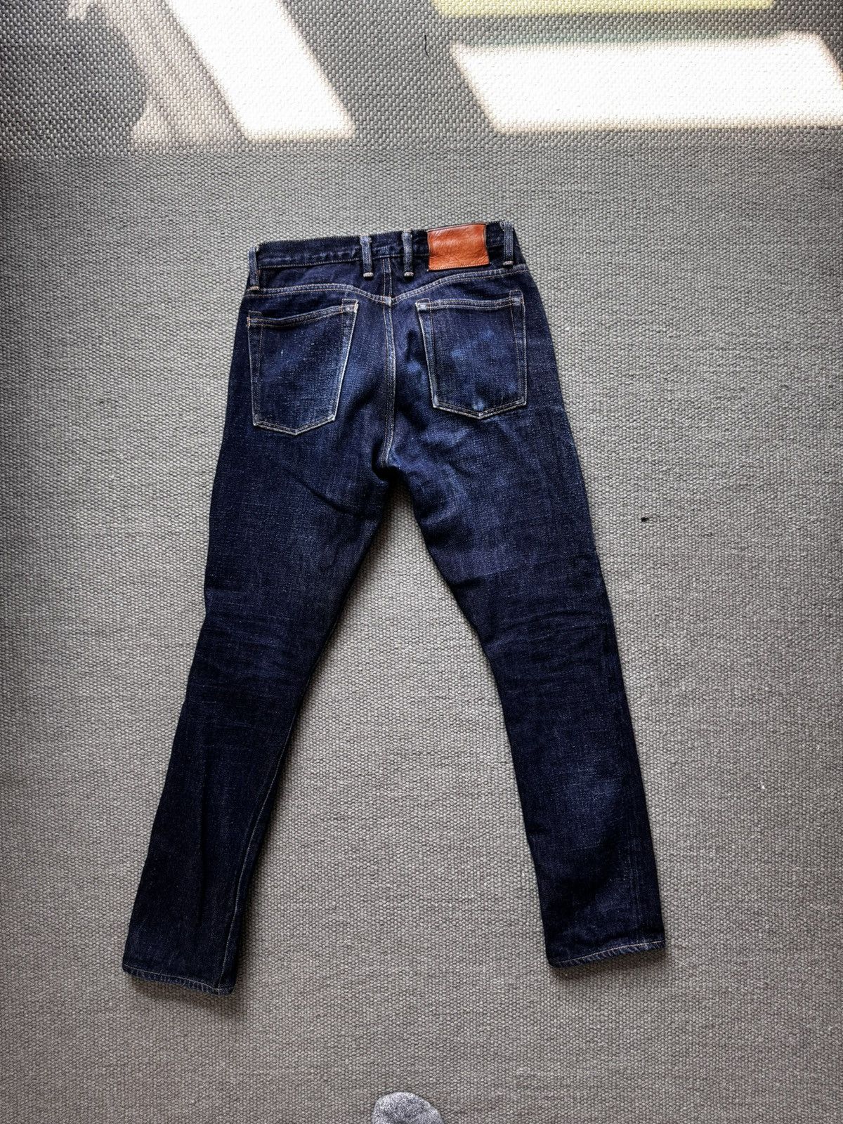 3sixteen 3sixteen+40BSP 16.5oz Caustic Wave Denim-Straight Taper - 29 Size US 29 - 3 Thumbnail