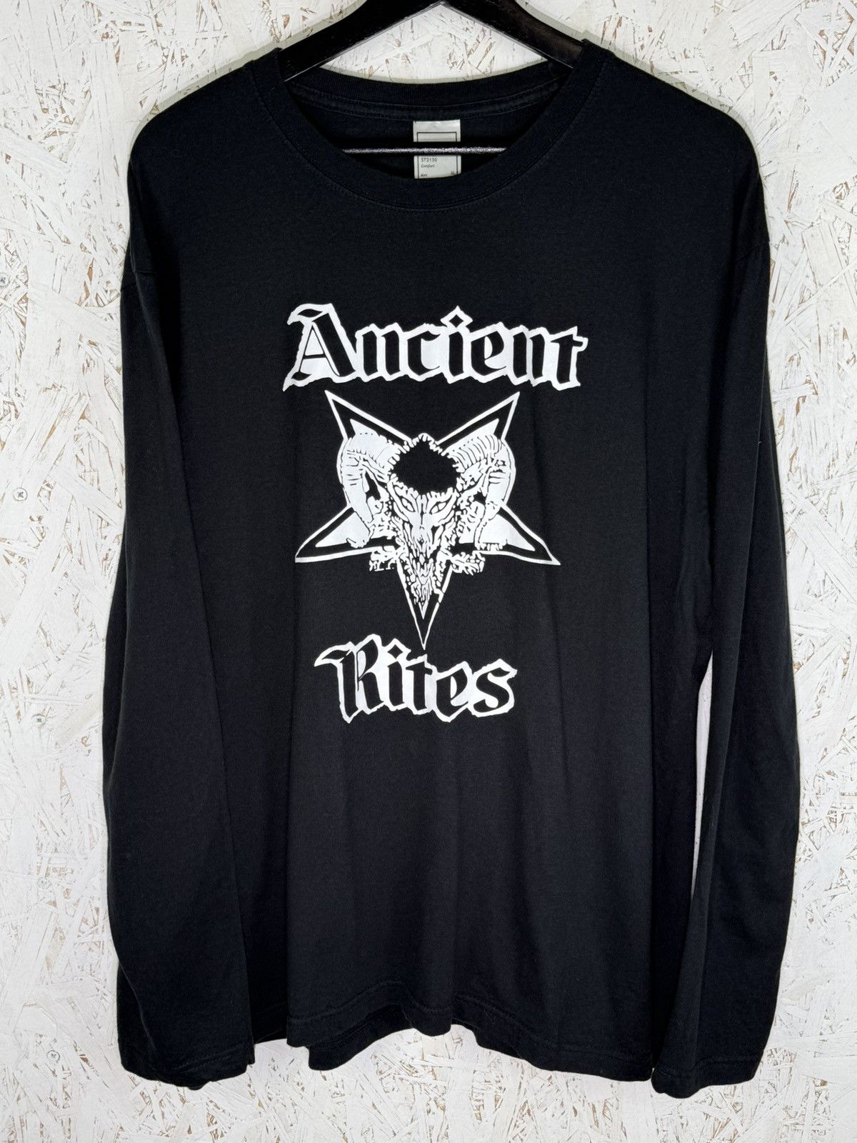 Band Tees 00s Vintage Ancient Rites Black Metal Band Long Sleeve Tee Size US XL / EU 56 / 4 - 1 Thumbnail