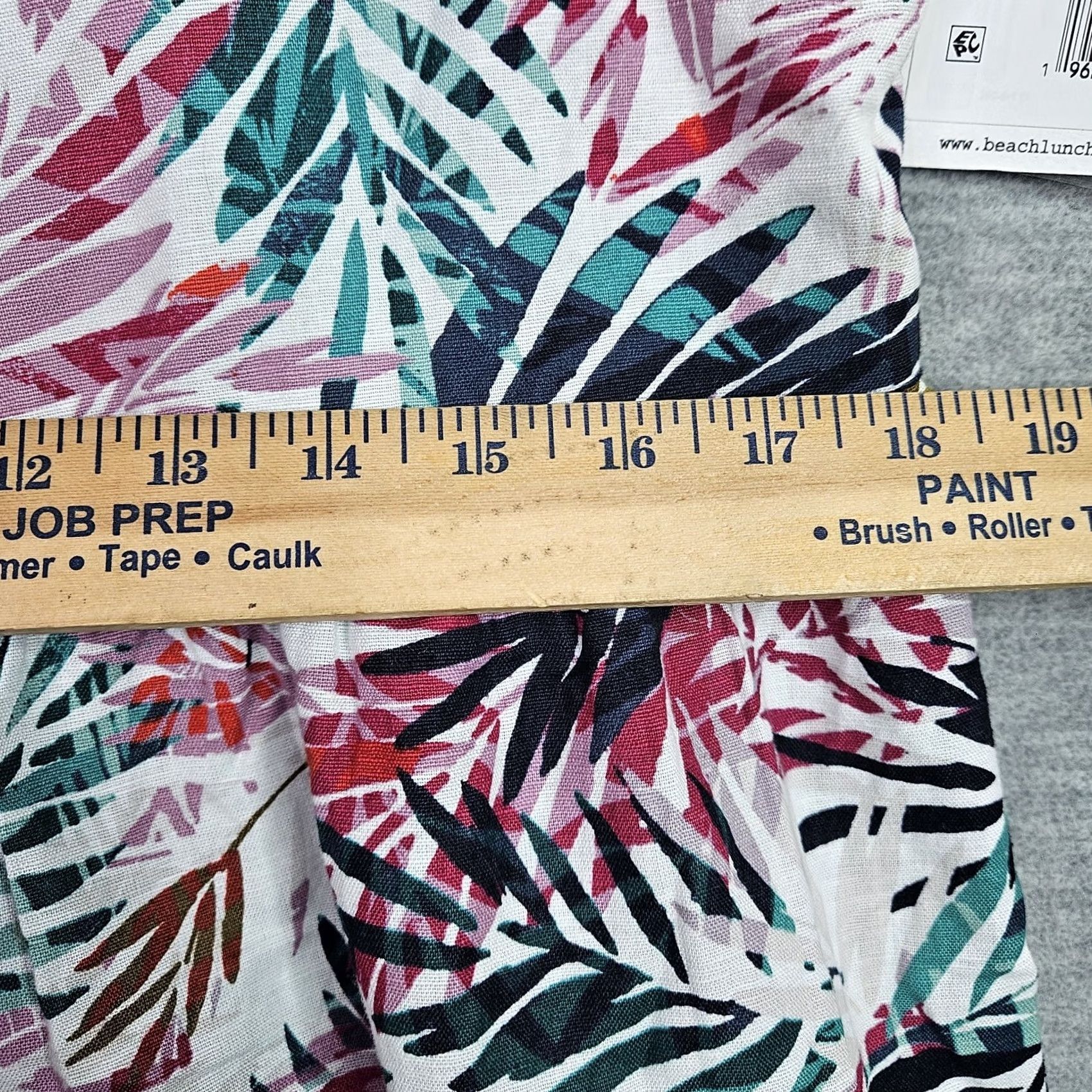 Vintage Beach Lunch Lounge Dress Square Neck Floral Printed Dress M NEW Size M / US 6-8 / IT 42-44 - 4 Thumbnail