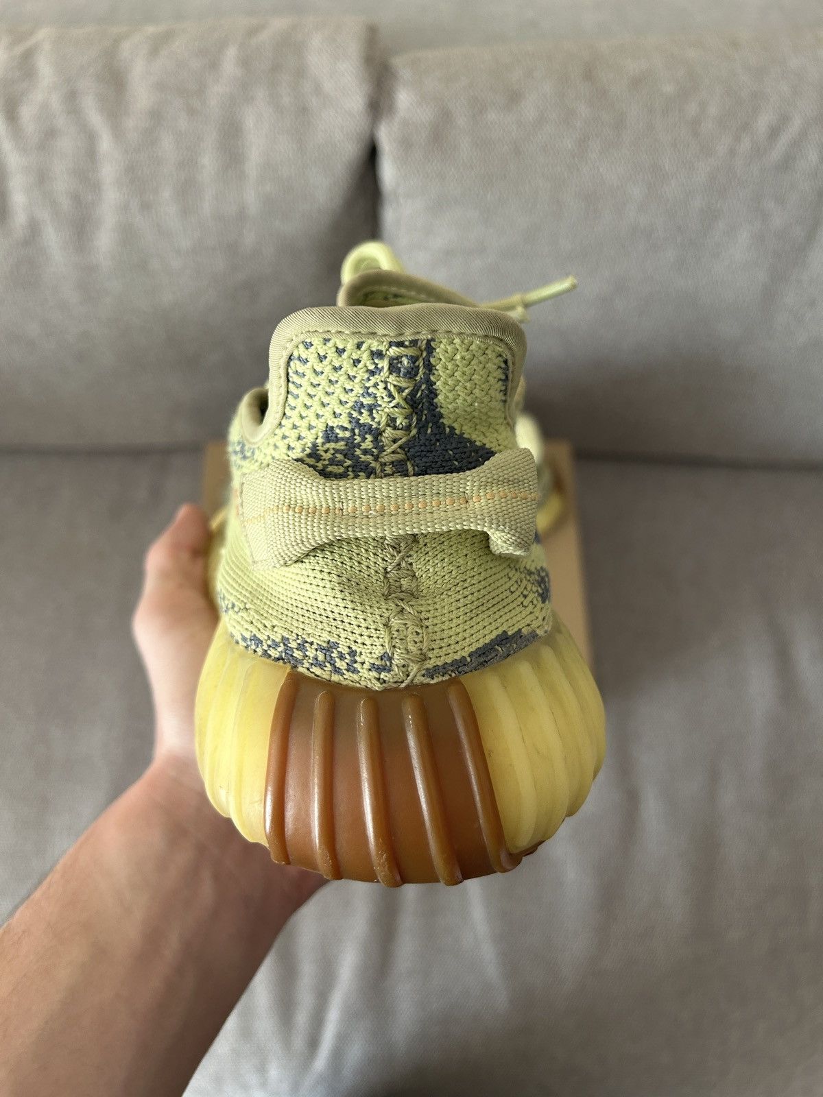 Adidas Adidas Yeezy Boost 350 Frozen Yellow Size US 9.5 / EU 42-43 - 5 Thumbnail