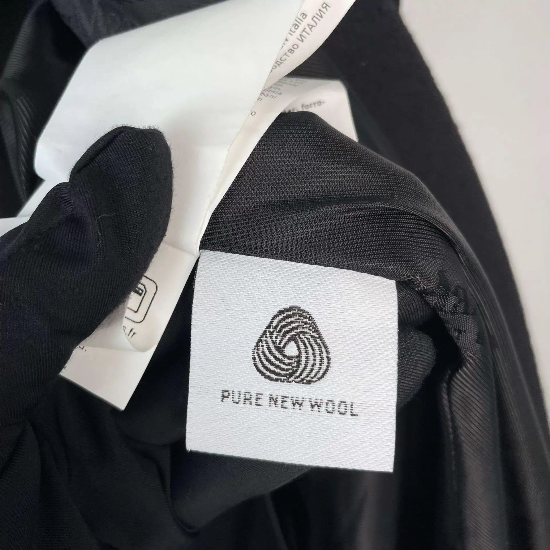 Weekend Max Mara Weekend Max Mara 99 New Wool Black Coat Size 150 US0 Size XS / US 0-2 / IT 36-38 - 7 Thumbnail