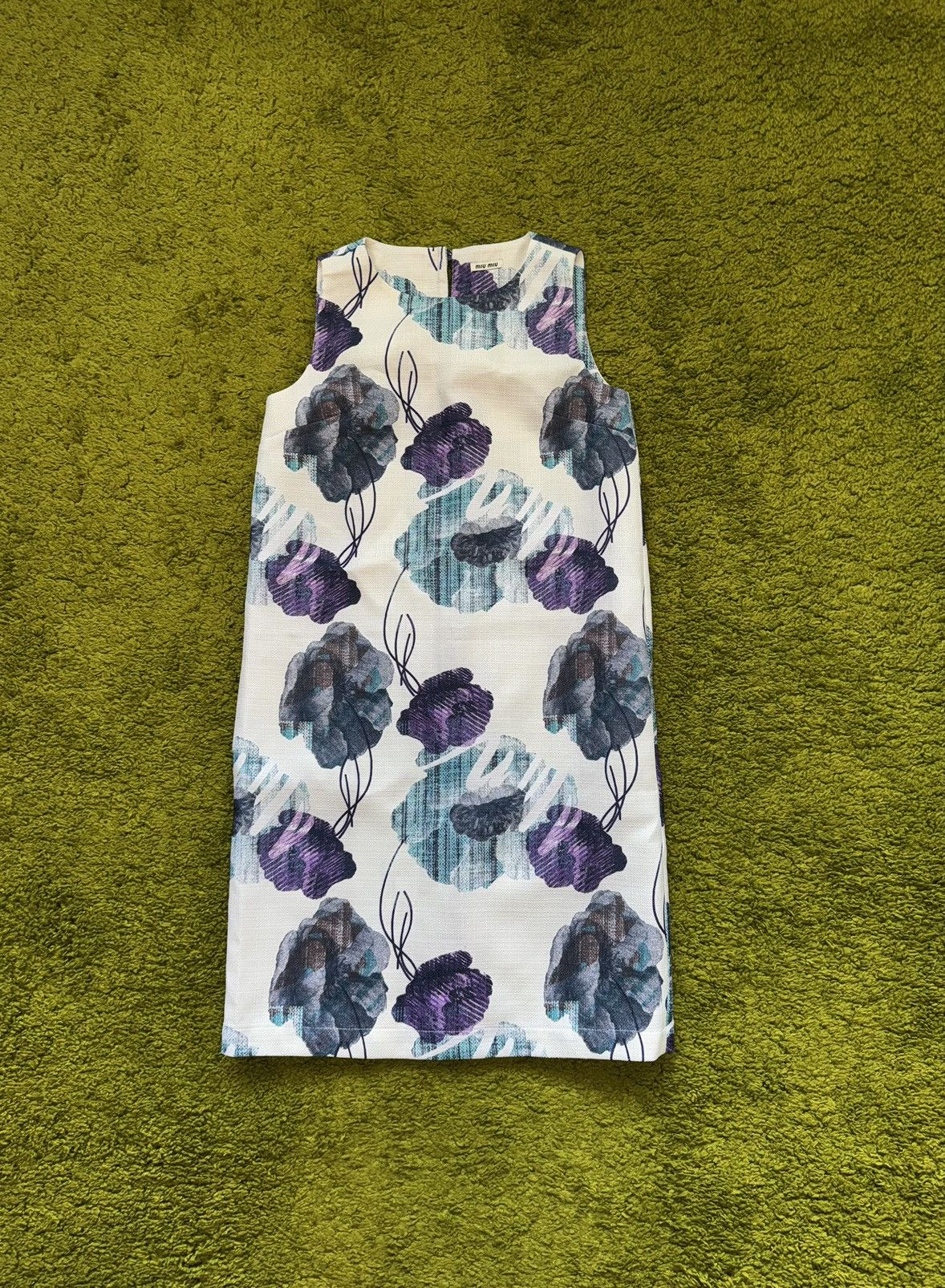 Miu Miu Miu Miu by Prada coloured tank midi dress Size M / US 6-8 / IT 42-44 - 1 Thumbnail