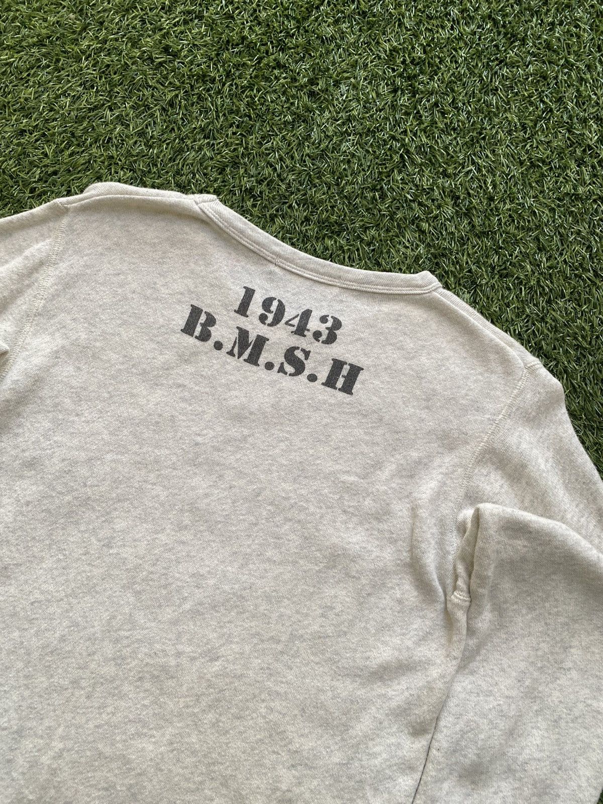 Beams Plus Vintage Beams Heart B.M.S.H 1943 Sweatshirt Size US M / EU 48-50 / 2 - 4 Thumbnail