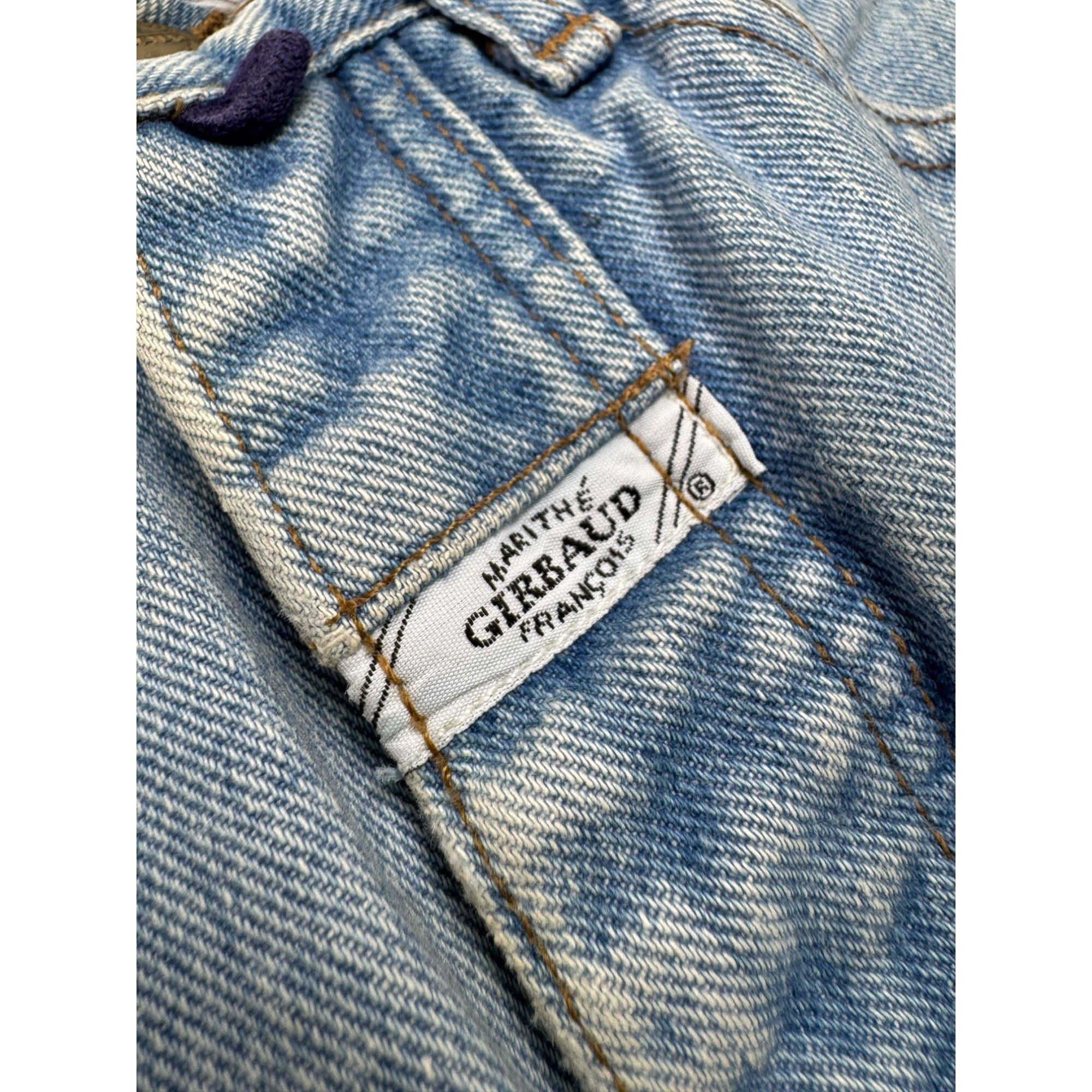Marithe + Francois Girbaud Vintage Marithe Francois Girbaud Made in USA Mom Denim Jeans Size 30" / US 8 / IT 44 - 5 Thumbnail