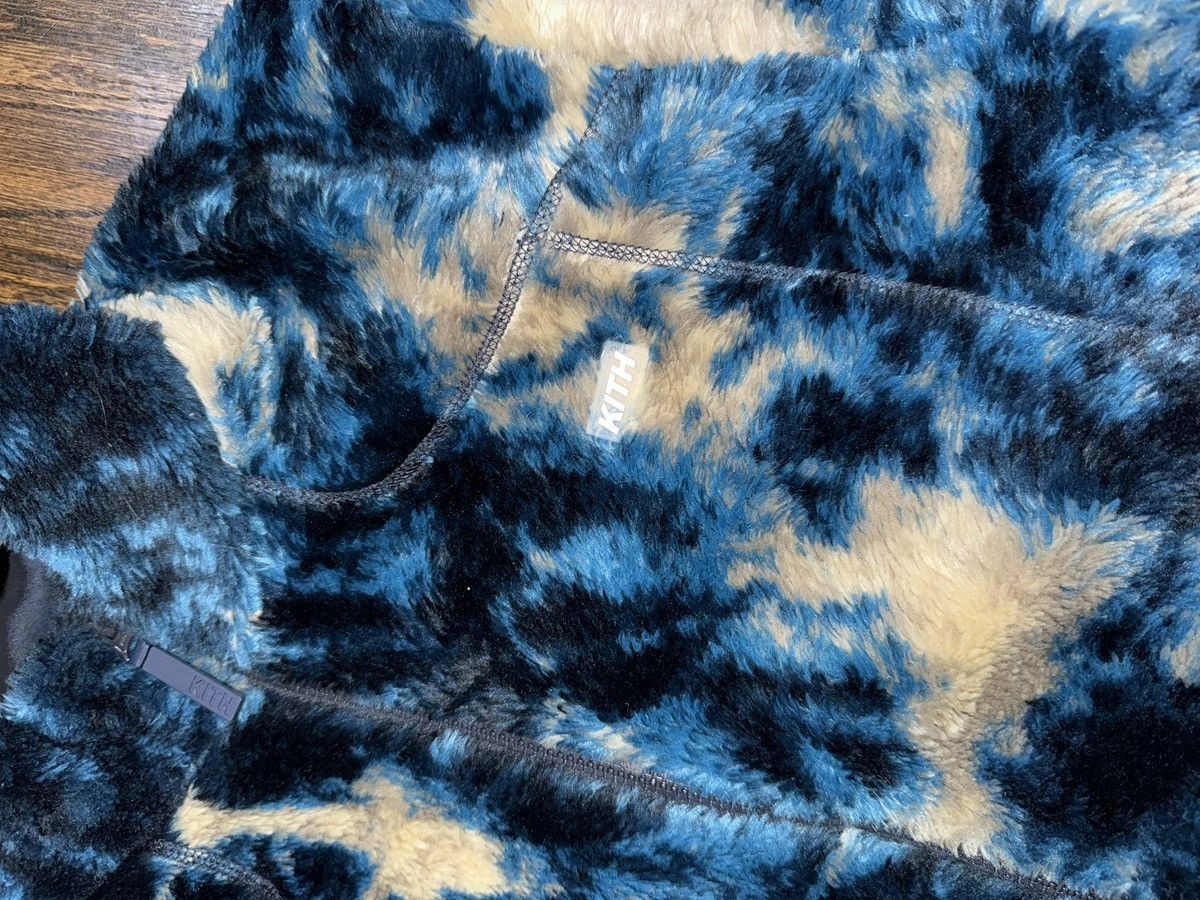 Kith Kith Ice Dye Sherpa Harper jacket - Blue - Size Medium Size US M / EU 48-50 / 2 - 8 Thumbnail
