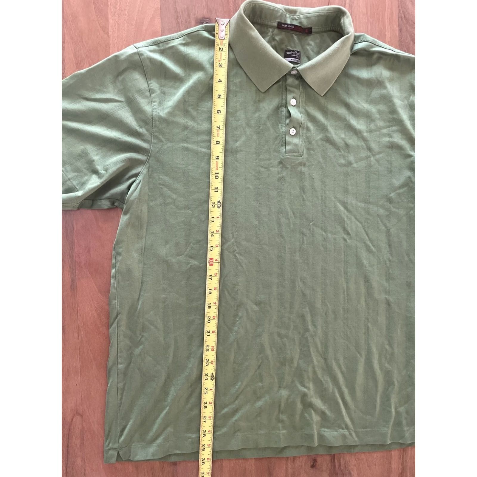 Nike Nike Tiger Woods Collection Polo Shirt Mens XL Green Short Sleeve Dri Fit Golf Size US XL / EU 56 / 4 - 7 Thumbnail
