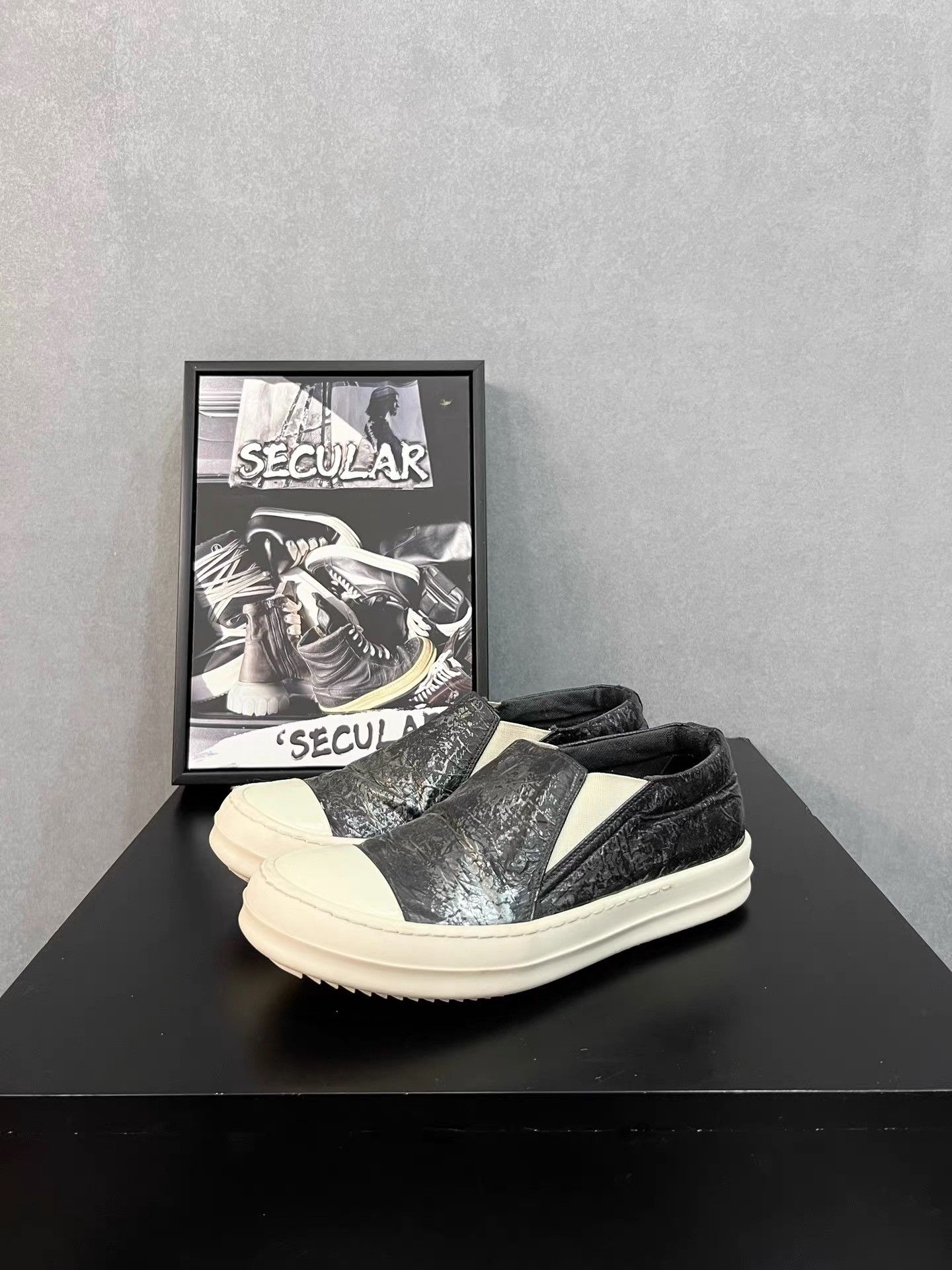 Rick Owens Rick Owens Slip-On "Big Converse" Sneakers K34 Size US 6 / IT 36 - 4 Thumbnail