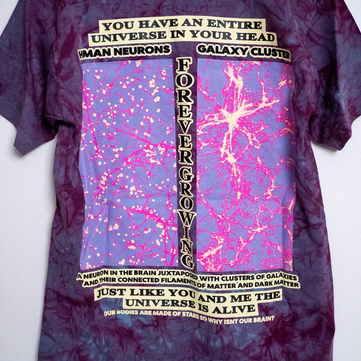 Designer × Vintage Find Sleep Tees Gravity Vs Biology New Size L Hand Printed Size US L / EU 52-54 / 3 - 6 Thumbnail