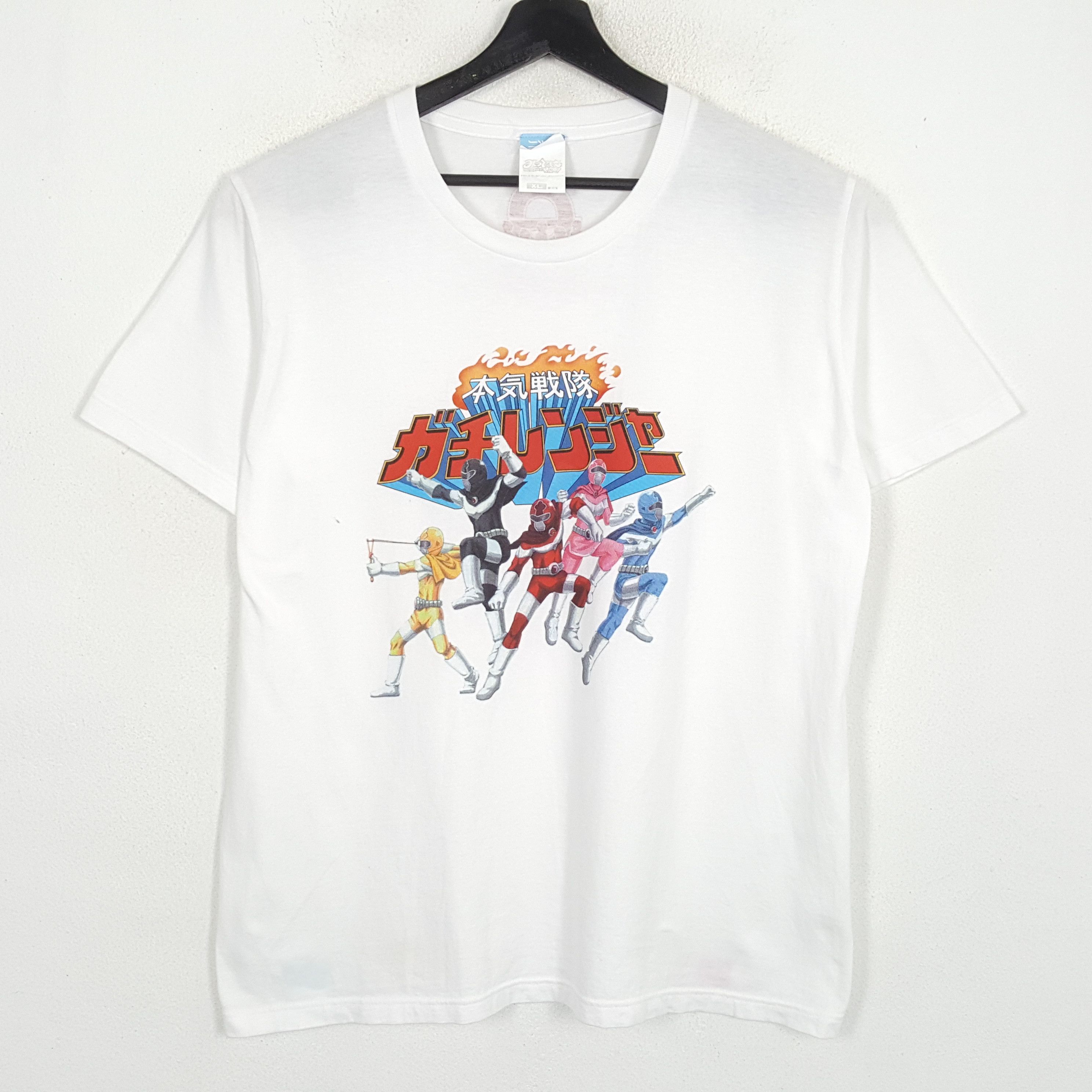Vintage POWER RANGERS Superhero Streetwear Style Tshirt Size US L / EU 52-54 / 3 - 1 Thumbnail