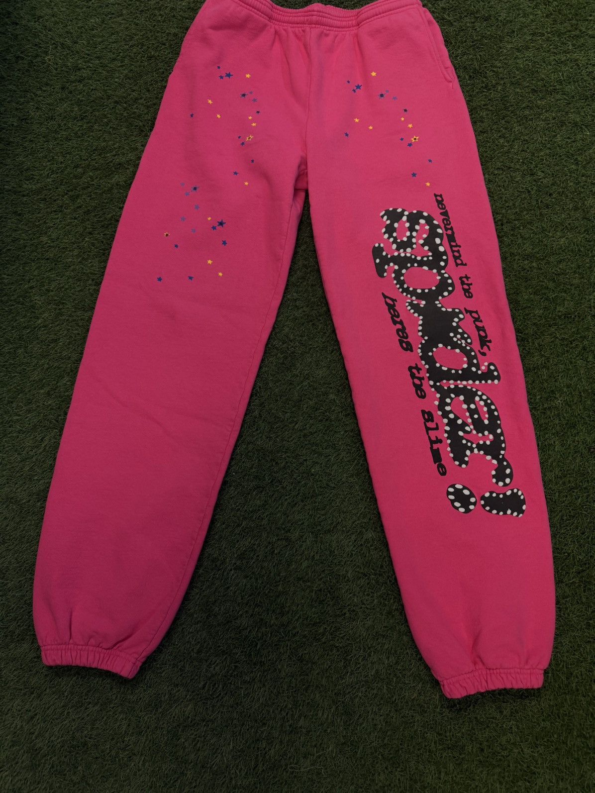 Sp5der Sp5der Worldwide Original OG Pink Sweatpants Size M (NEW) Size US 30 / EU 46 - 3 Thumbnail