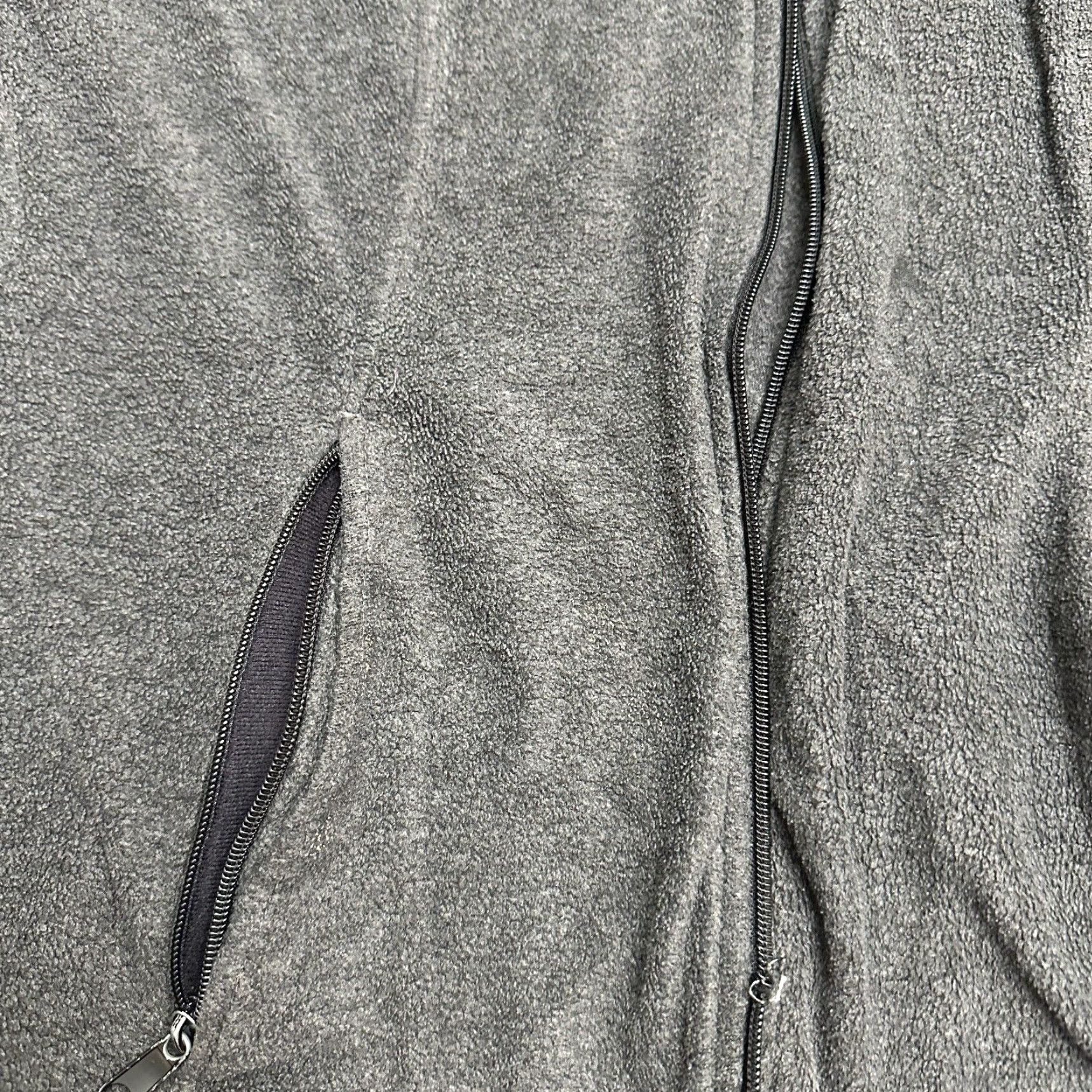Vintage Columbia Fleece Jacket Womens Medium Dark Gray Full Zip Pocket Outdoor Hiking Size M / US 6-8 / IT 42-44 - 5 Thumbnail