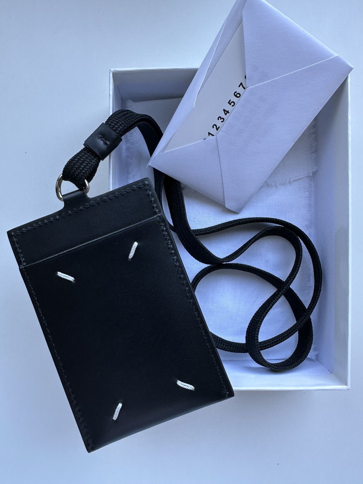 Maison Margiela Maison margiela leather cardholder/ID holder Size ONE SIZE - 1 Thumbnail