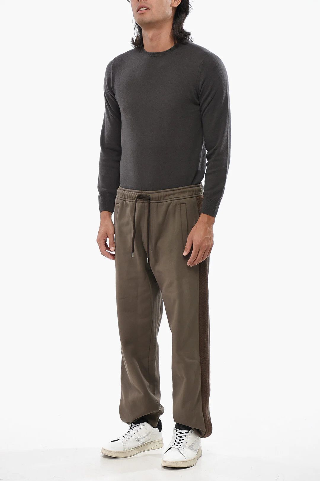 Lanvin og1mm0426 Sweatpants & Joggers in Brown Size US 32 / EU 48 - 4 Thumbnail