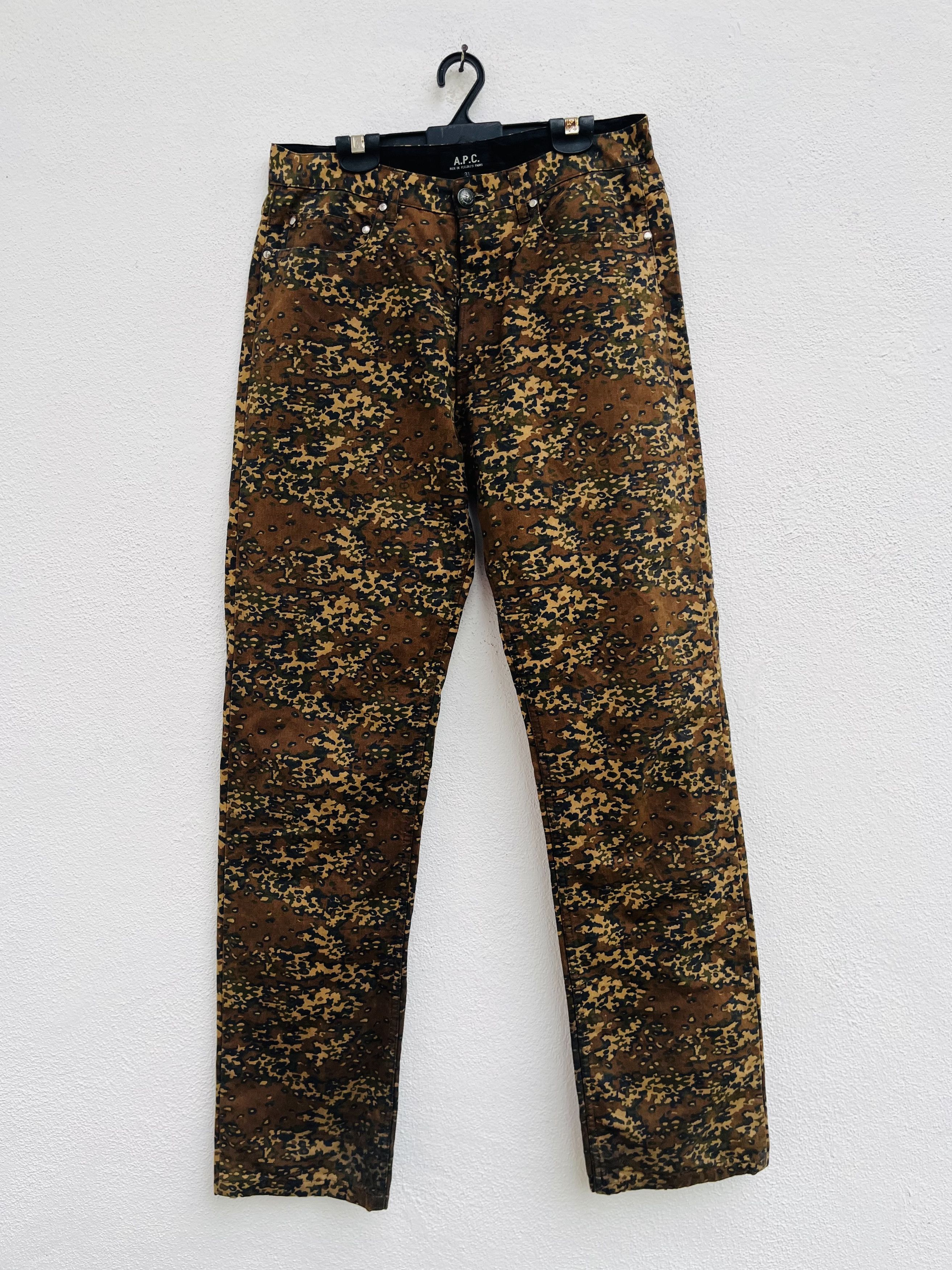 A.P.C. Vintage A.P.C Leopard Japanese Designer Fashion Style Size US 28 / EU 44 - 1 Thumbnail