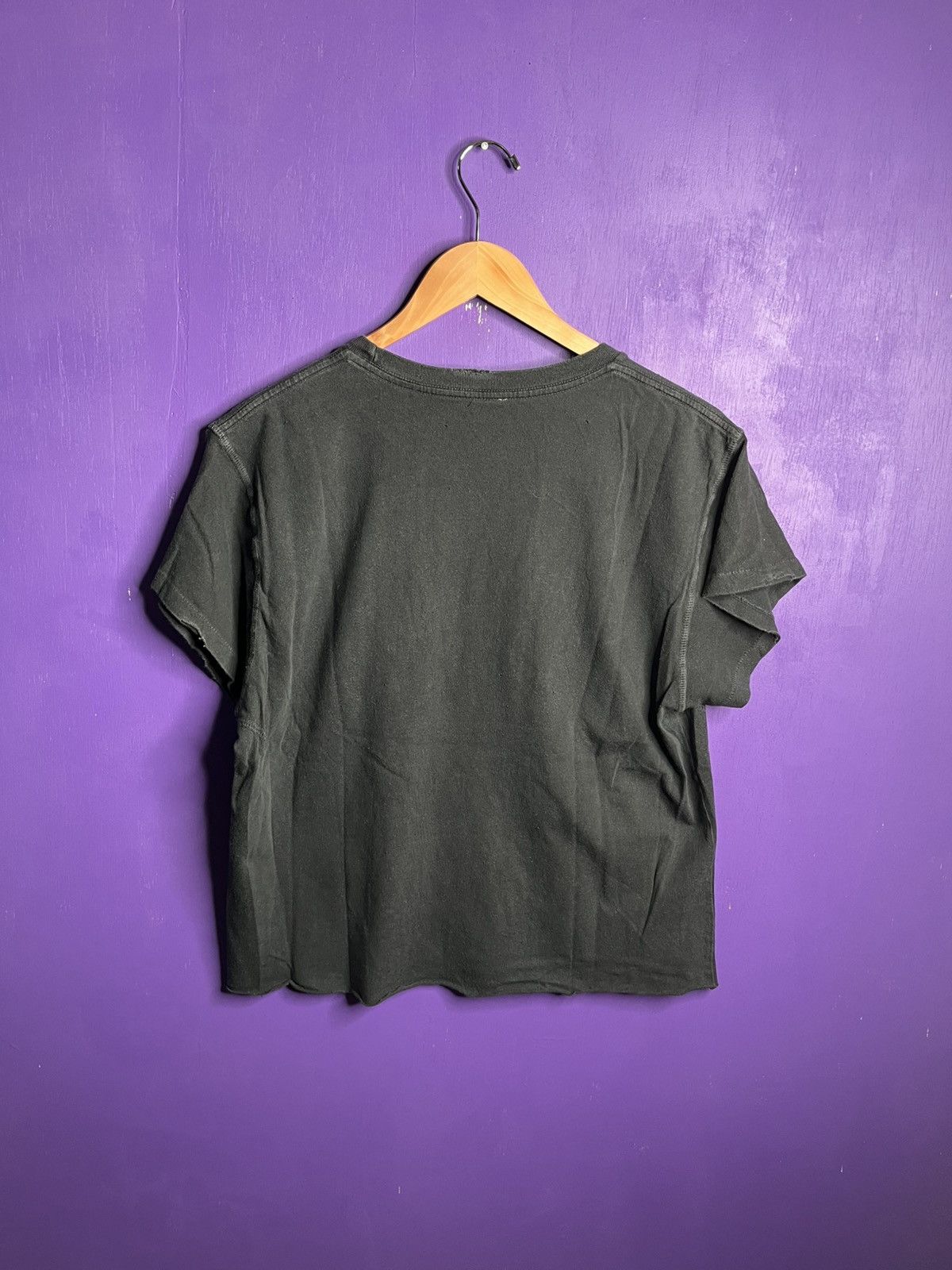 Band Tees × Vintage Vintage 80s LED Zeppelin cropped band t-shirt Size US M / EU 48-50 / 2 - 2 Thumbnail