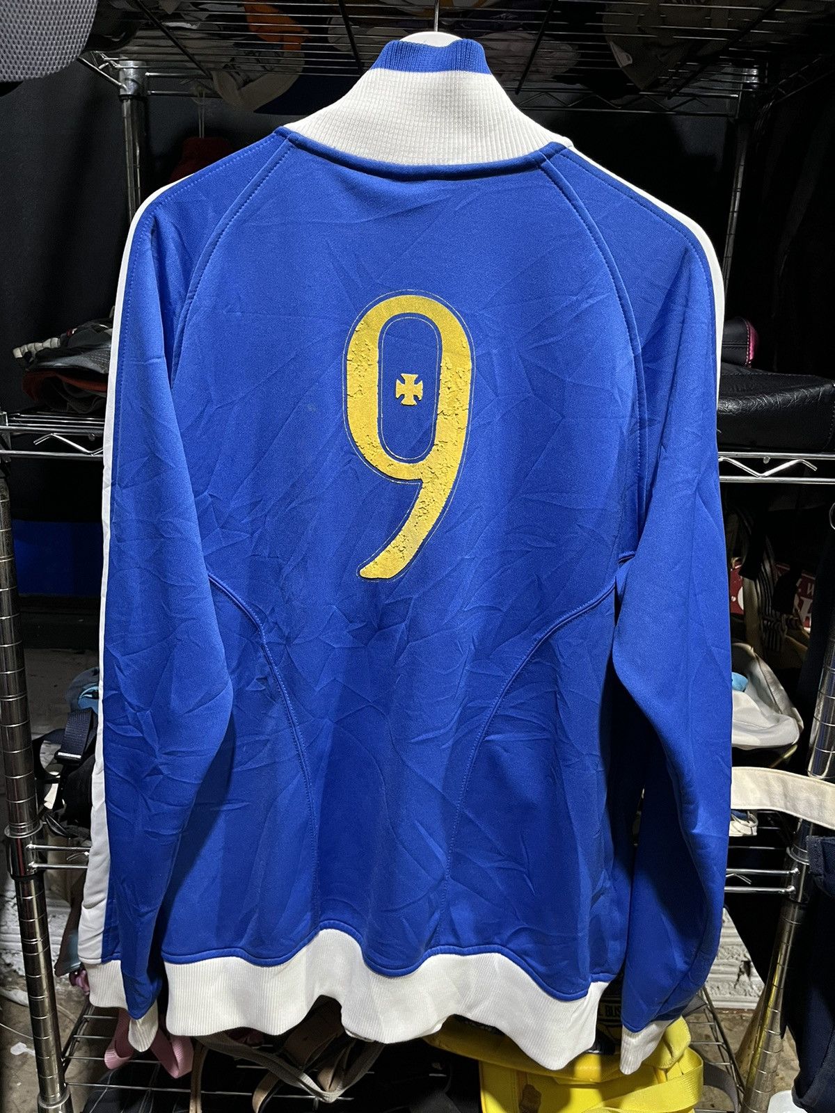 Nike Nike R9 Ronaldo Brazil Football Track Top Jacket 2006s Size US XXL / EU 58 / 5 - 2 Thumbnail