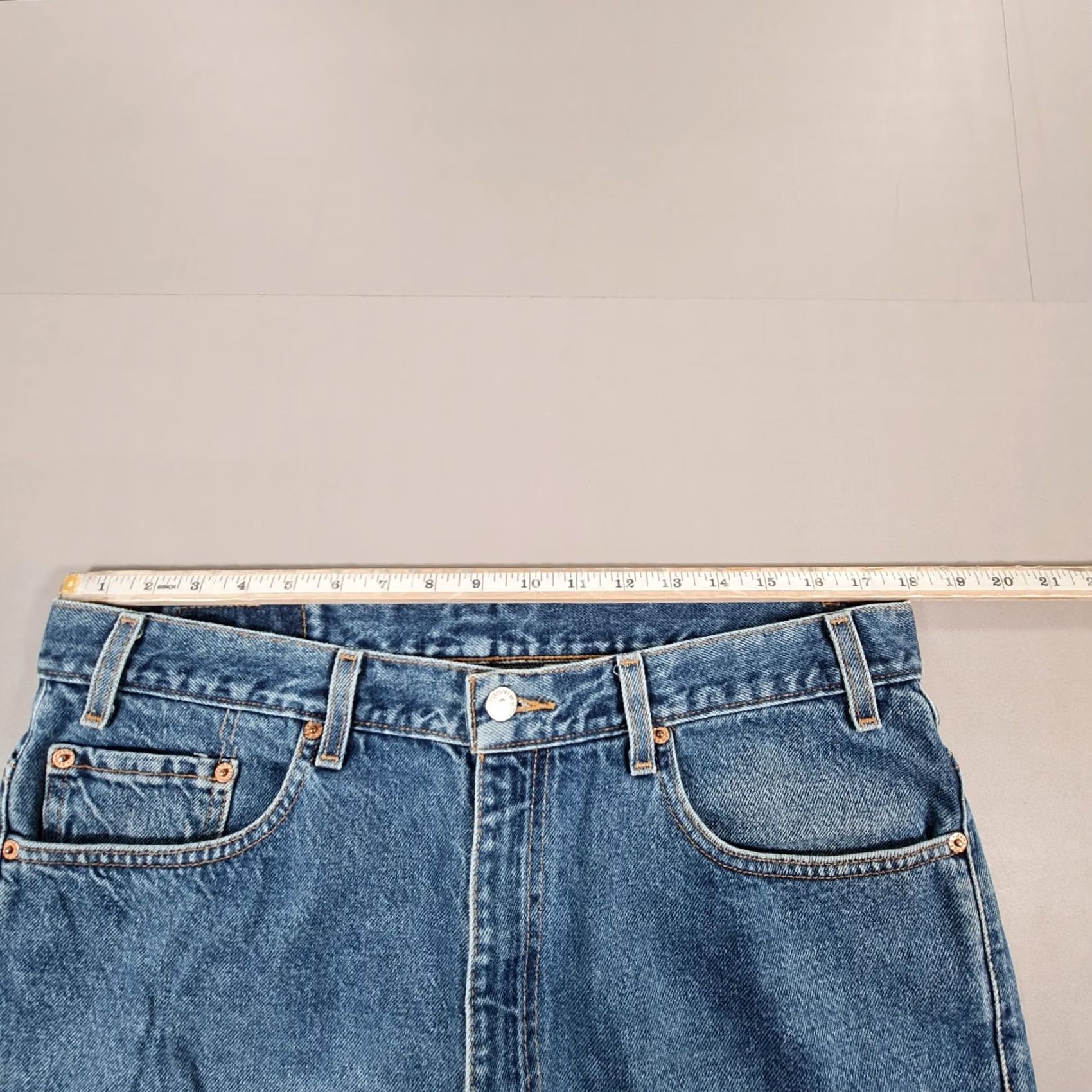 Levi's VINTAGE Levi's 517 Jeans Mens Blue W36 L28 Bootcut 90s Shirt Jeans Mens Blue 517 Bootcut 90s Size US 36 / EU 52 - 6 Thumbnail